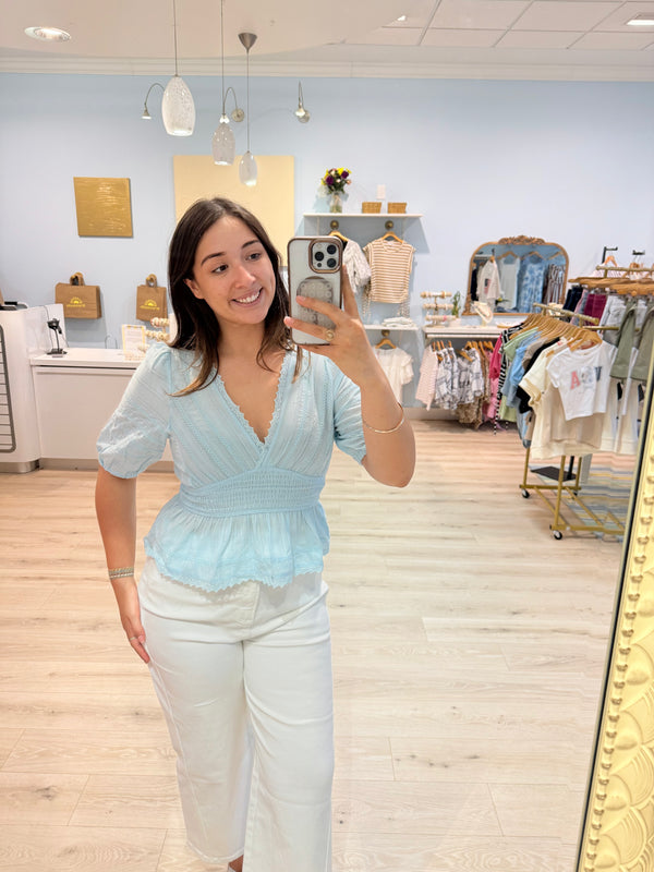 100% cotton summer blouse