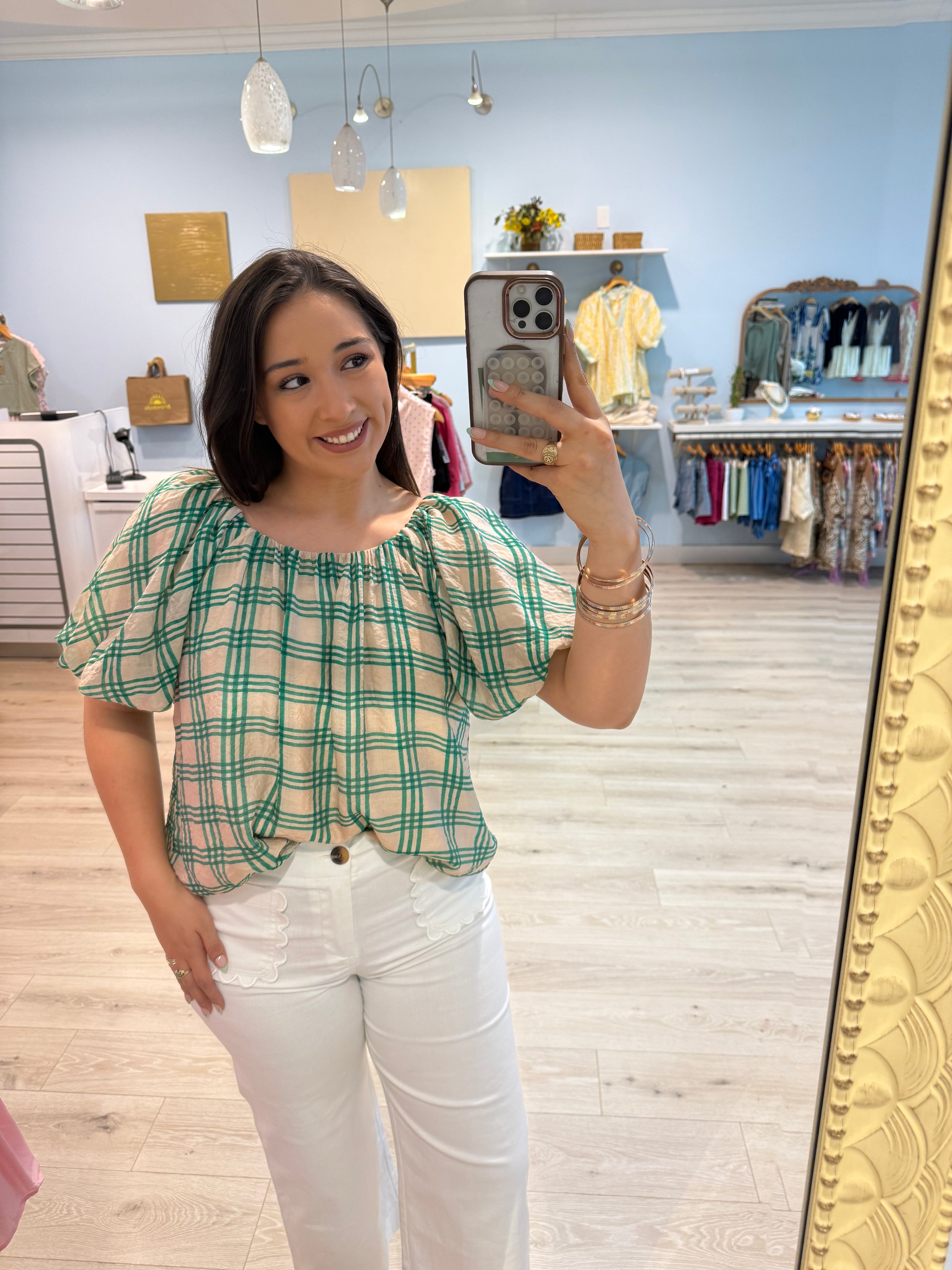 lucky blouse