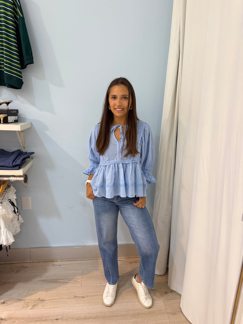 100% cotton boho long sleeve