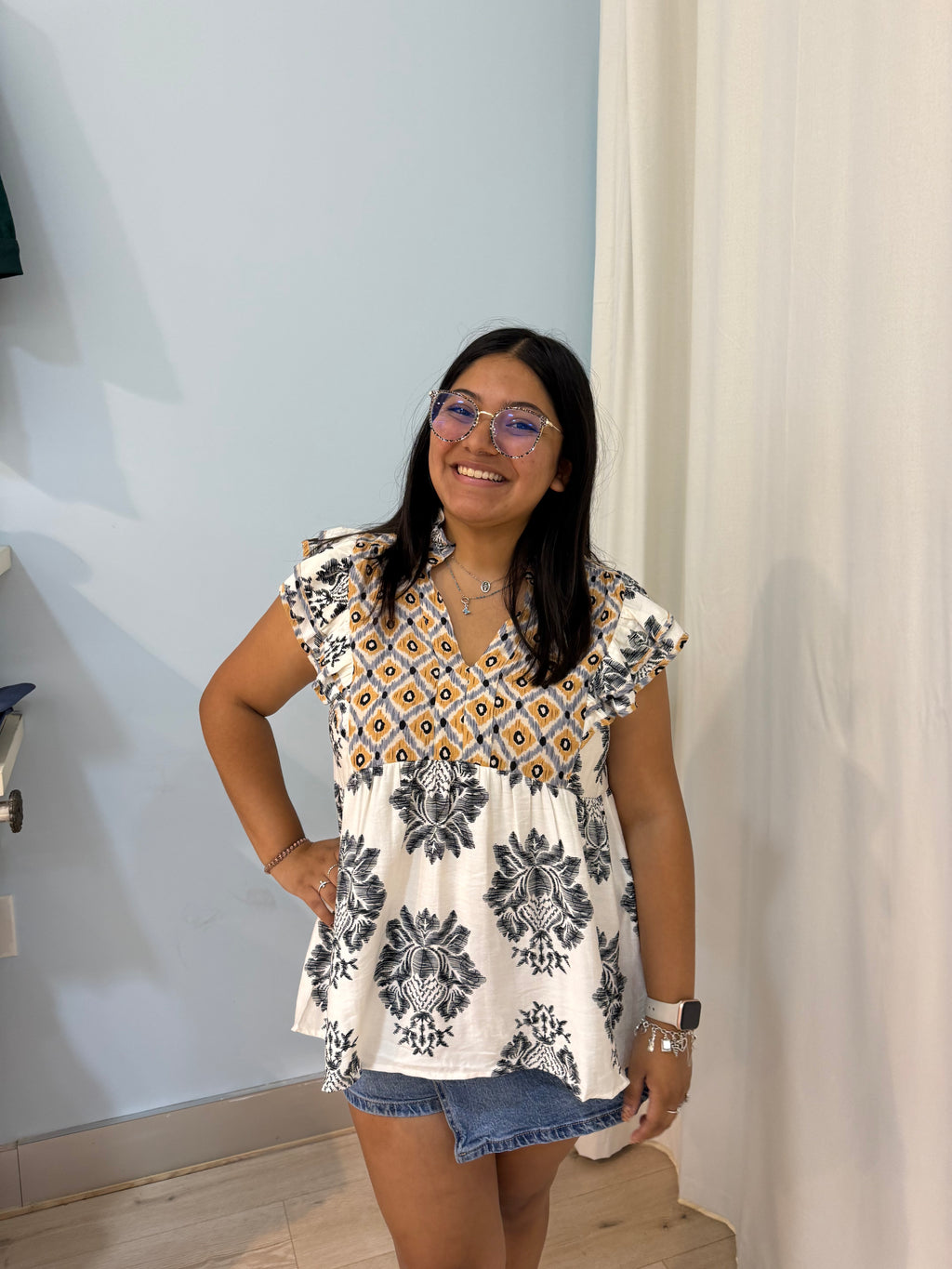 boho blouse