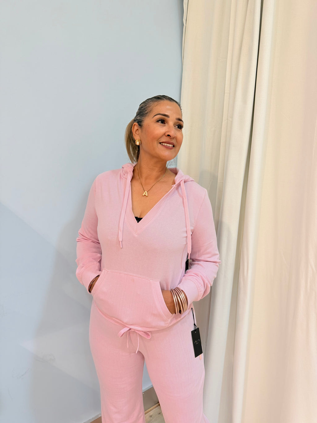 Pink Track suit