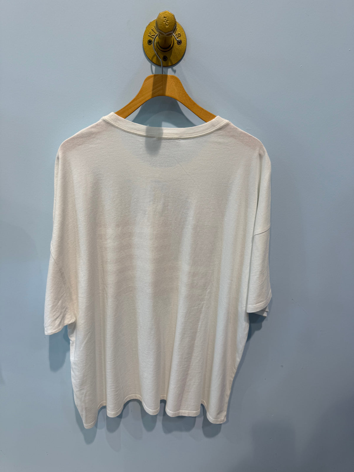 american flag oversized tee