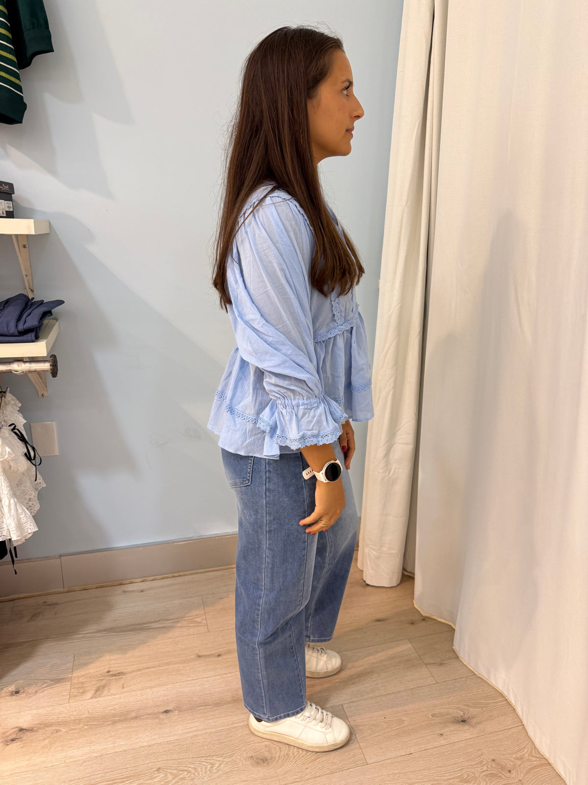 side seam detail jeans