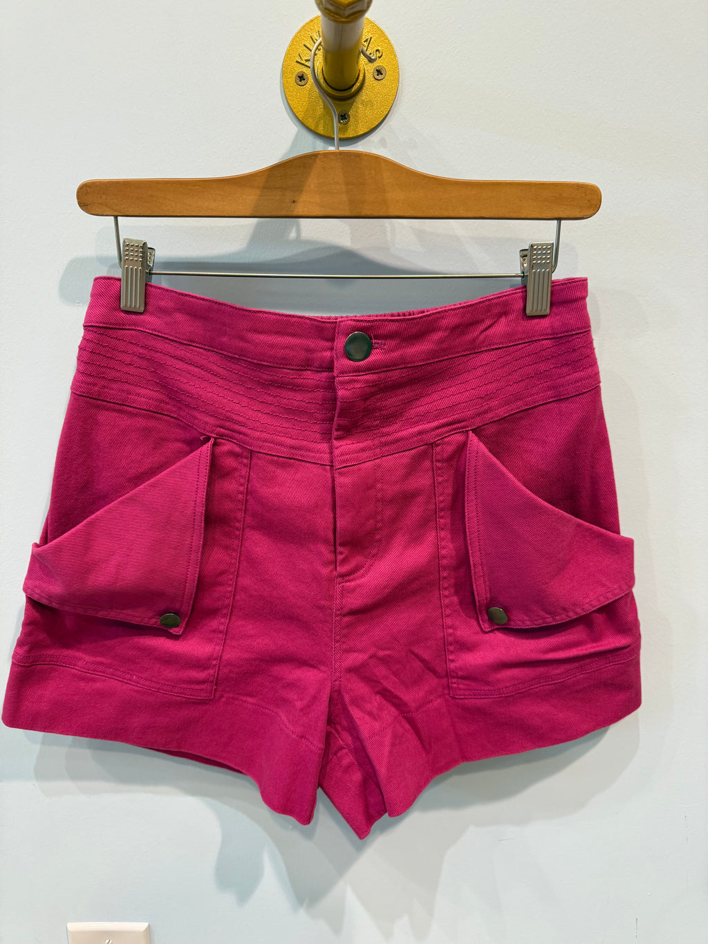 high waisted Pink shorts