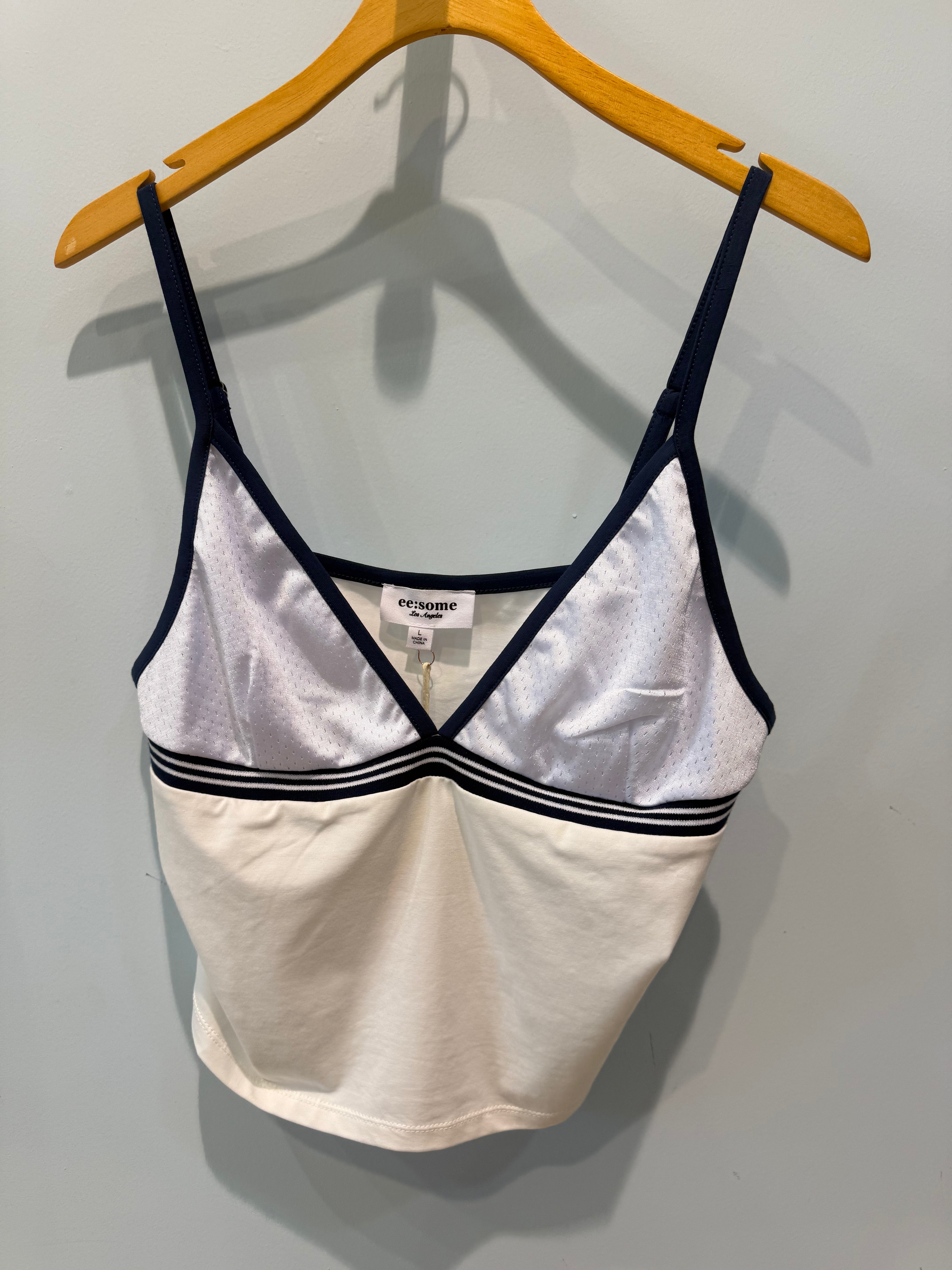 two tone sport tank