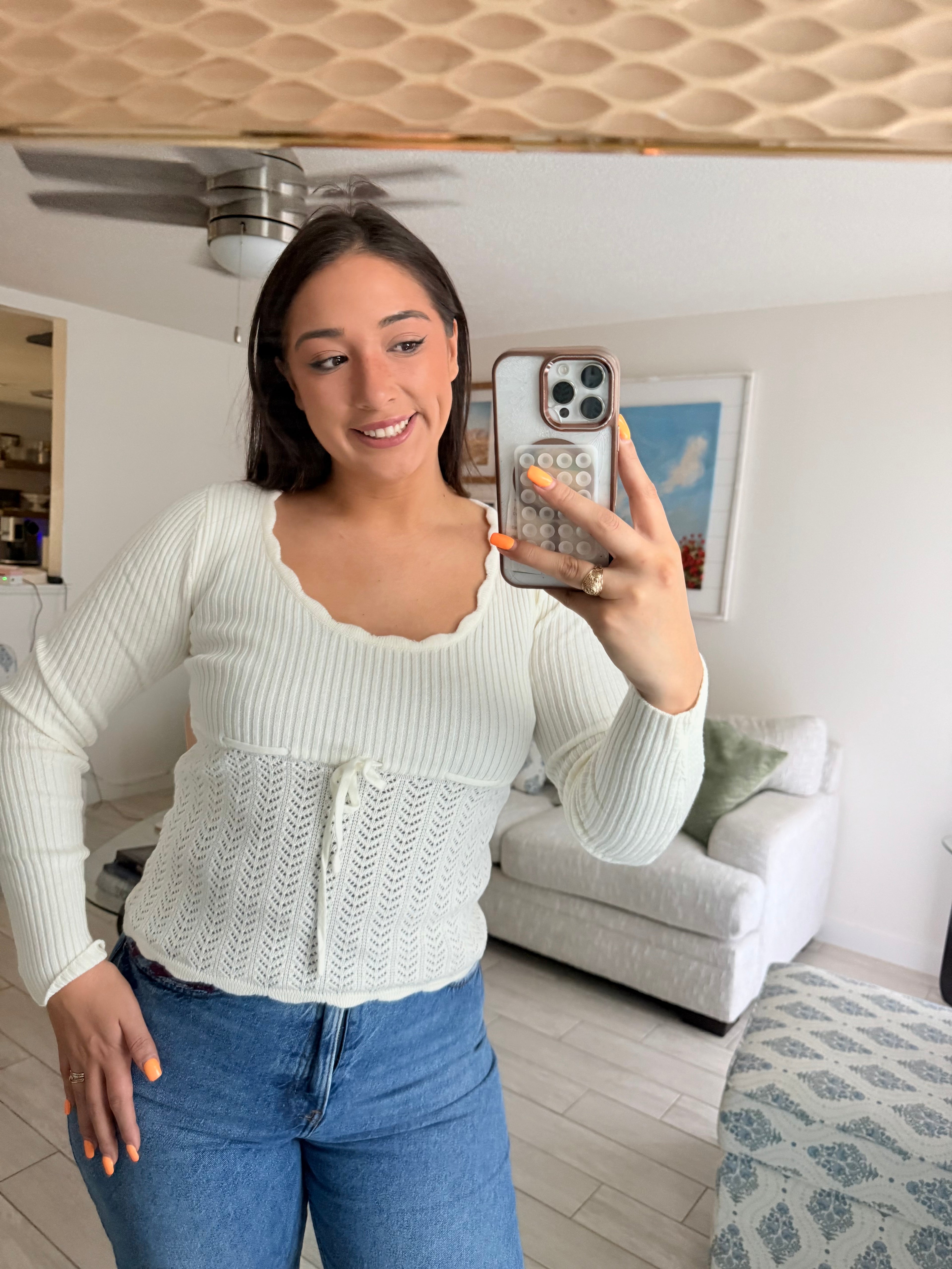 taylor knit top