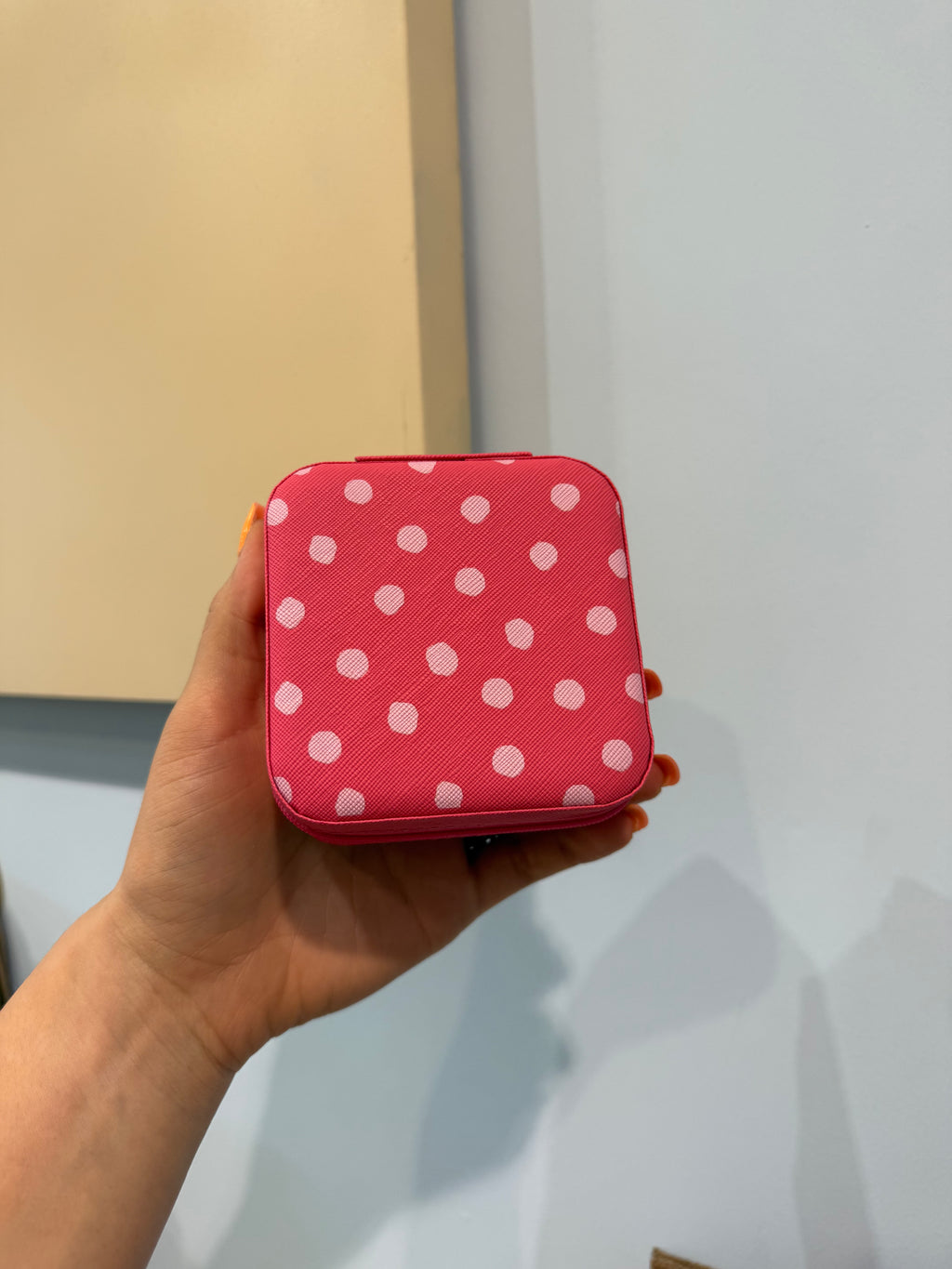 polka dot jewlery box
