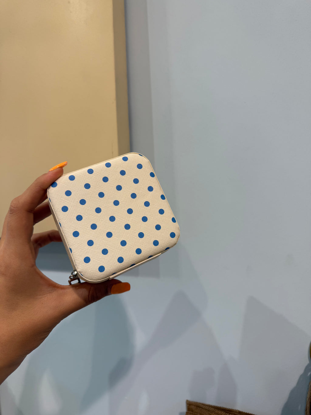 polka dot jewlery box