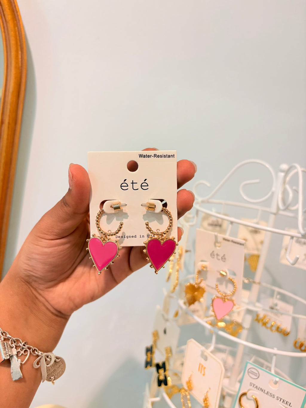 sweetheart earrings