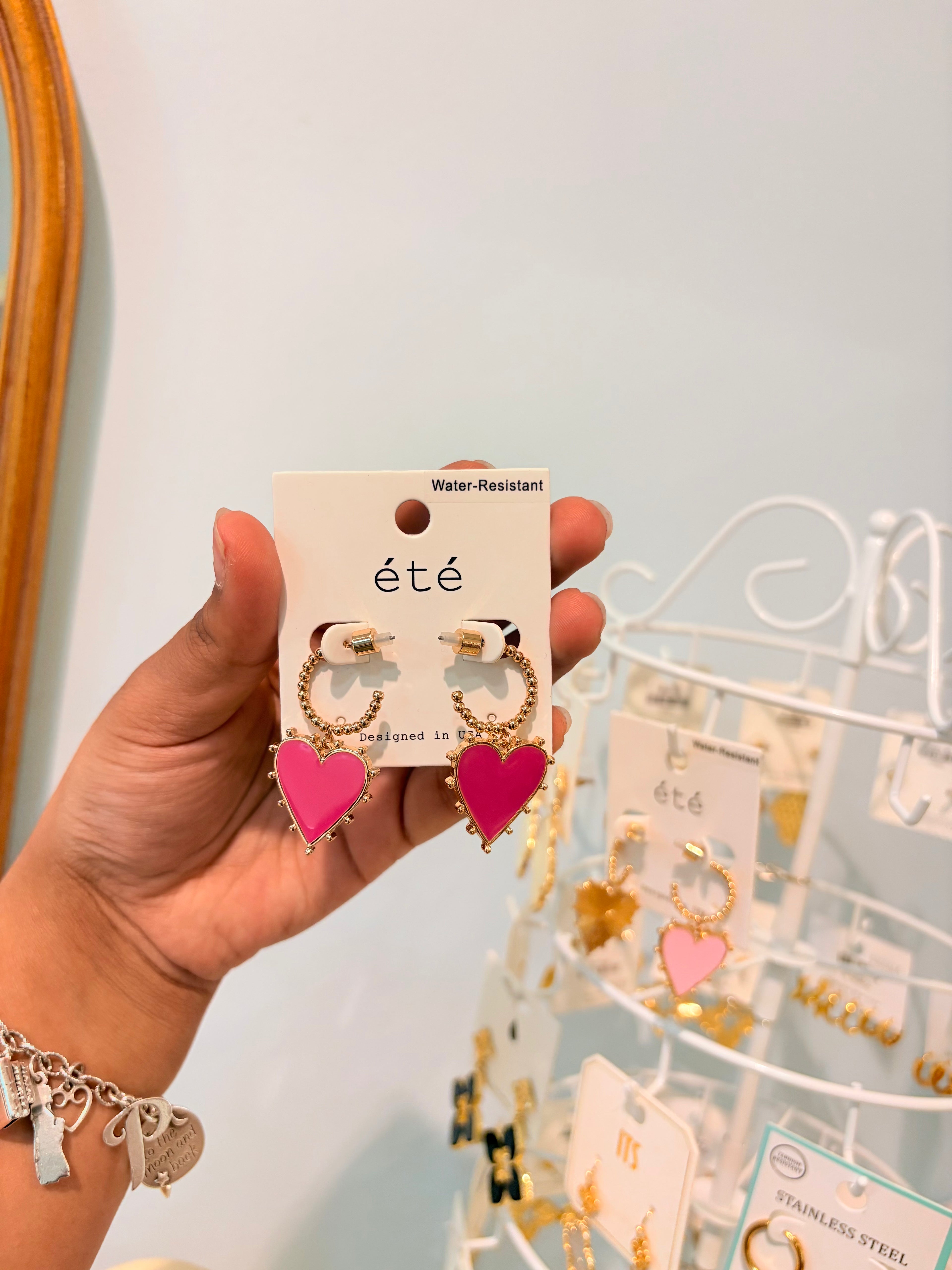 sweetheart earrings
