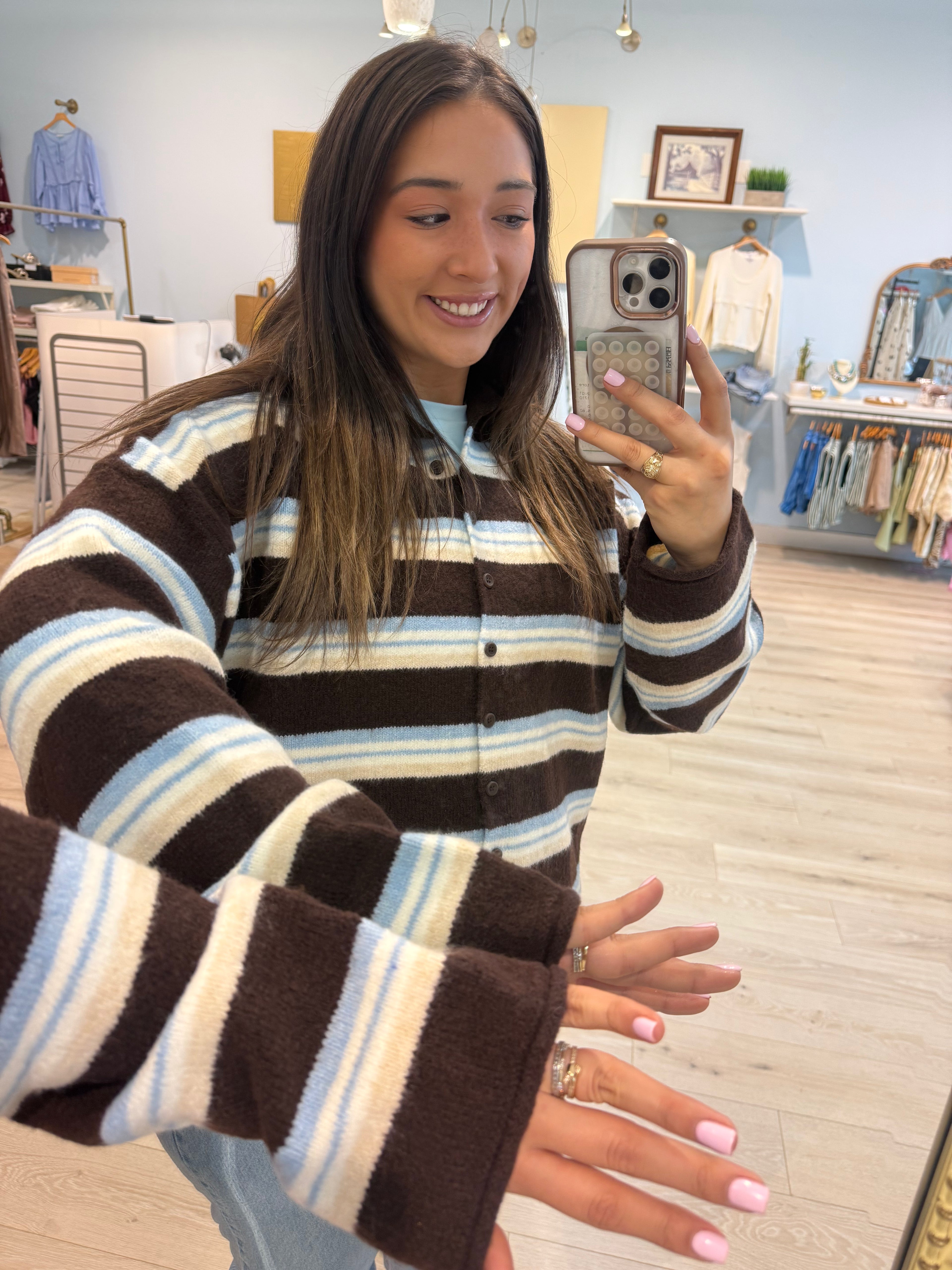 Espresso Ice Cardigan