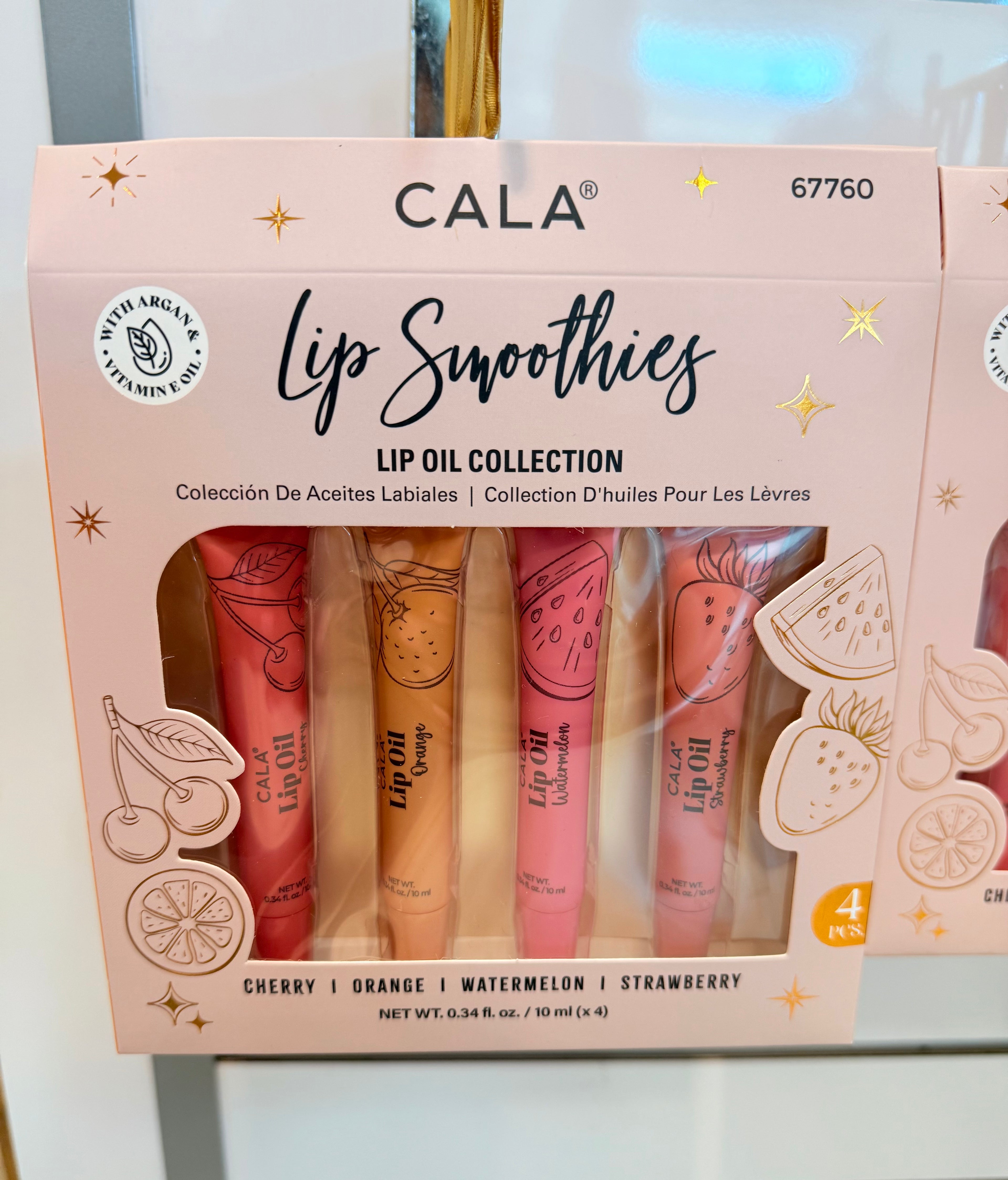 Cala Lip Fruity Smoothies Lip Oils (Pack of 4)