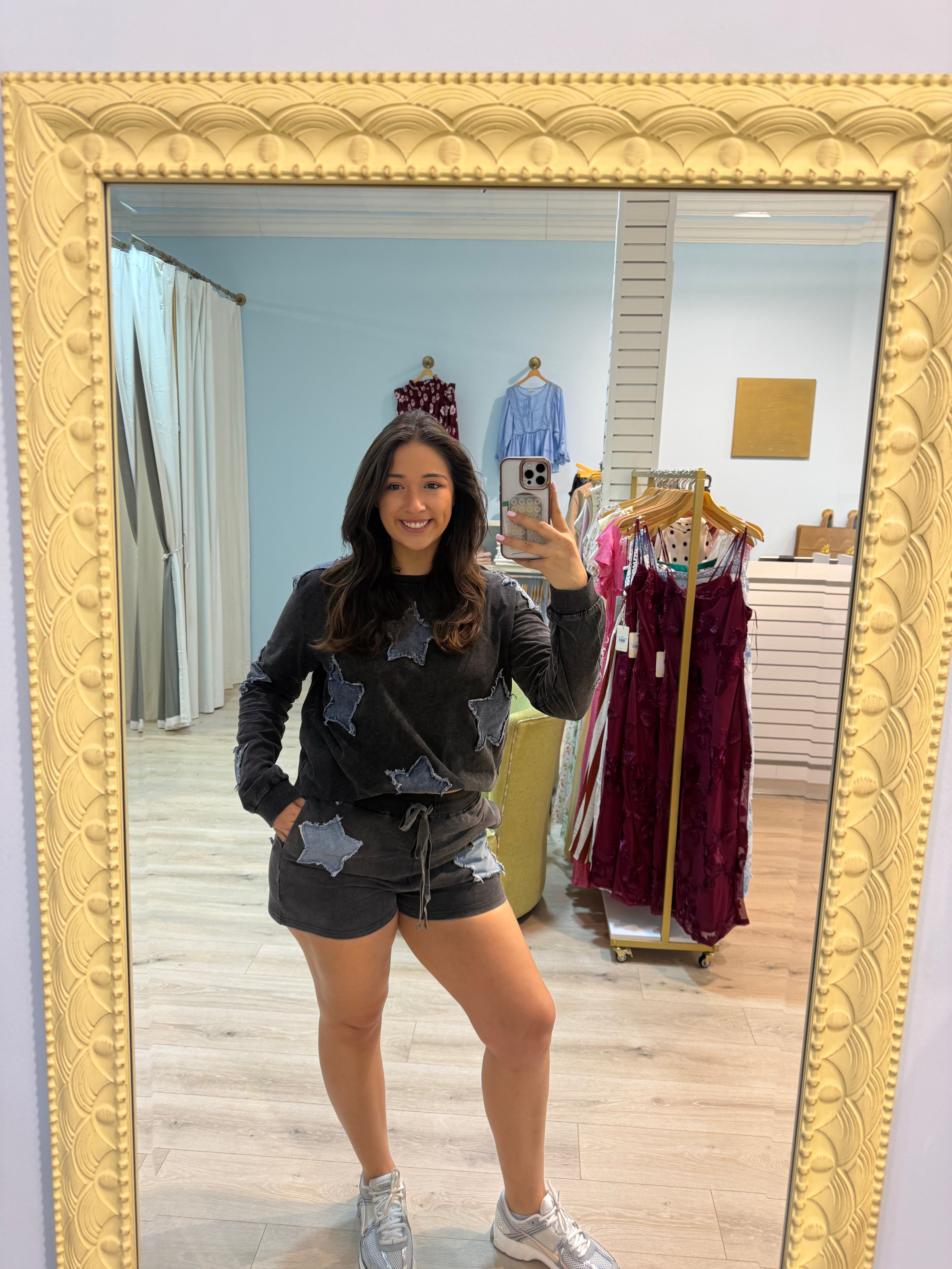 Star Patch short Set