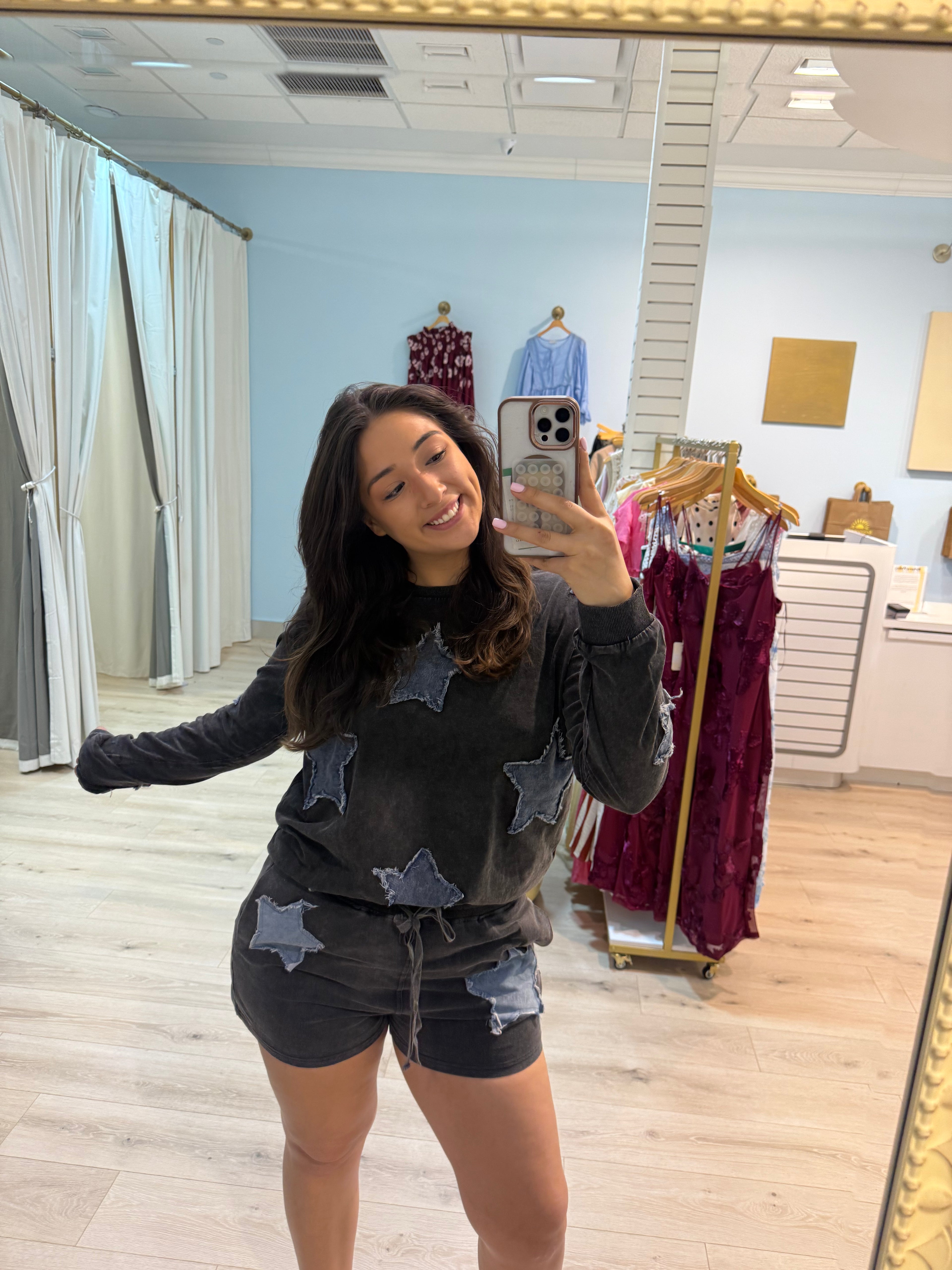 Star Patch short Set