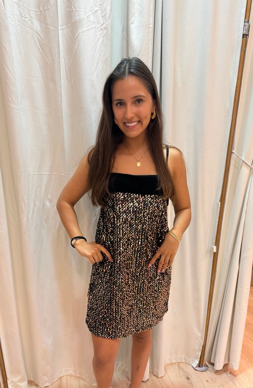 moonlight mini dress