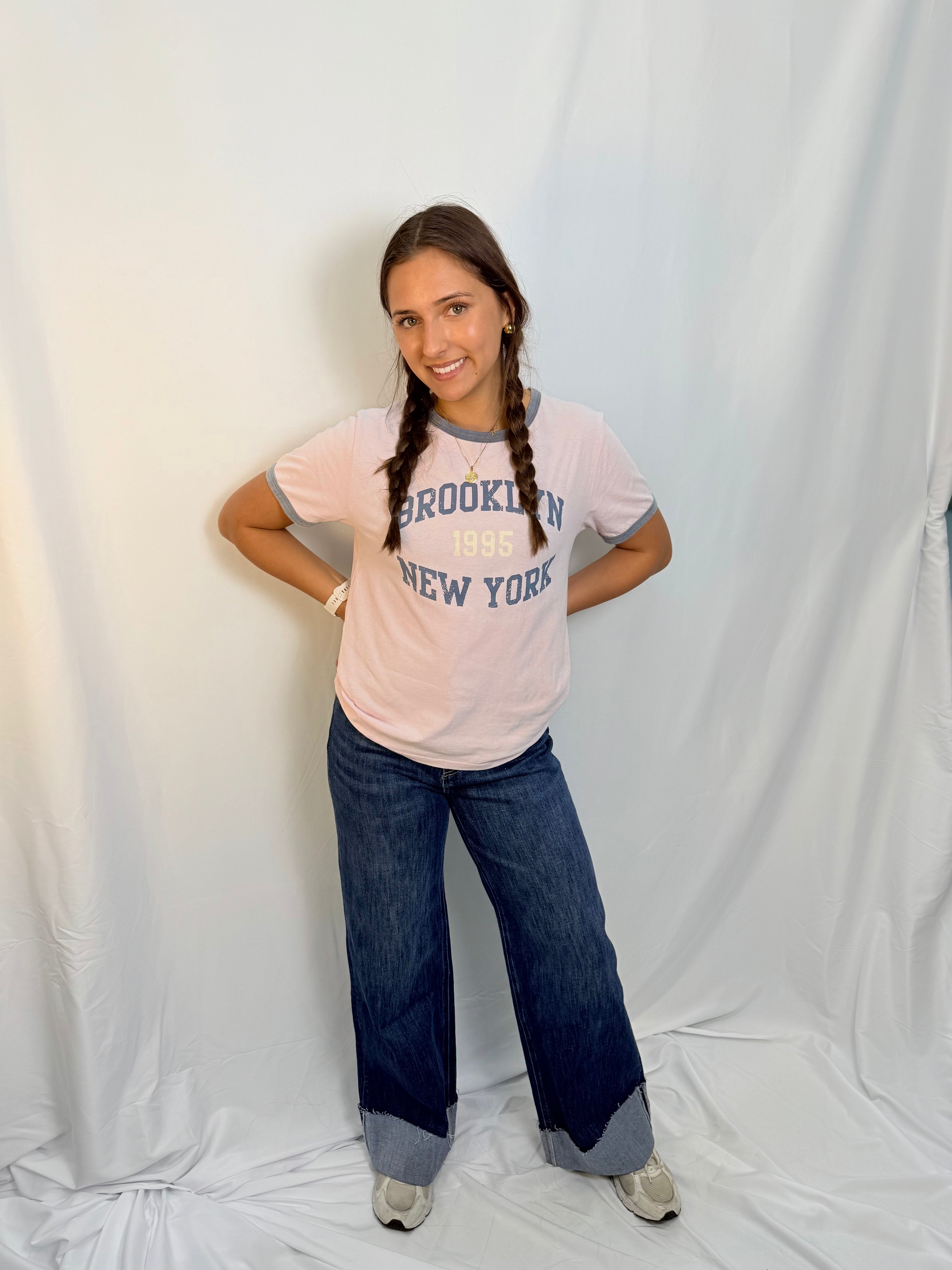 100% cotton Brooklyn  tee