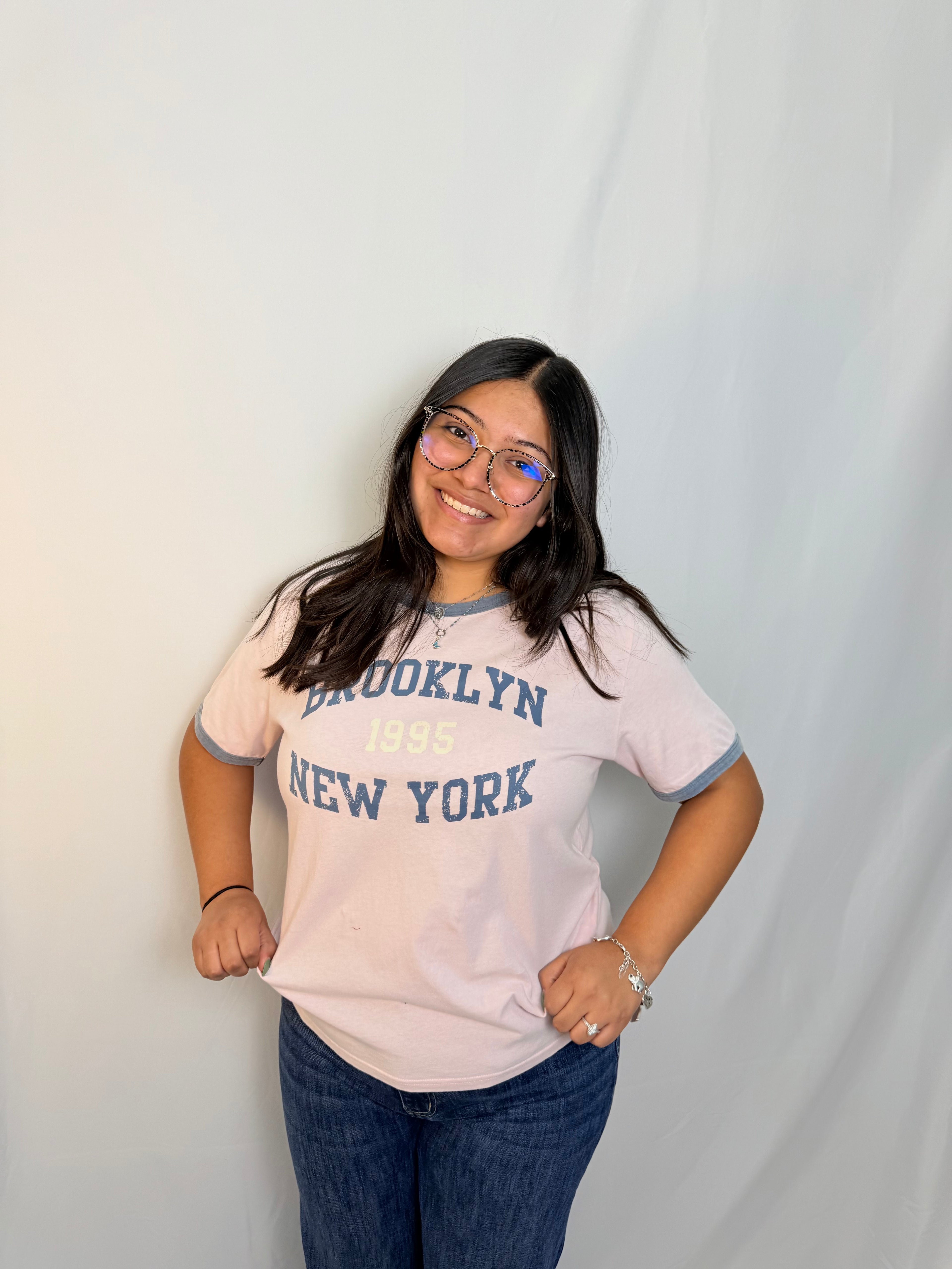 100% cotton Brooklyn  tee