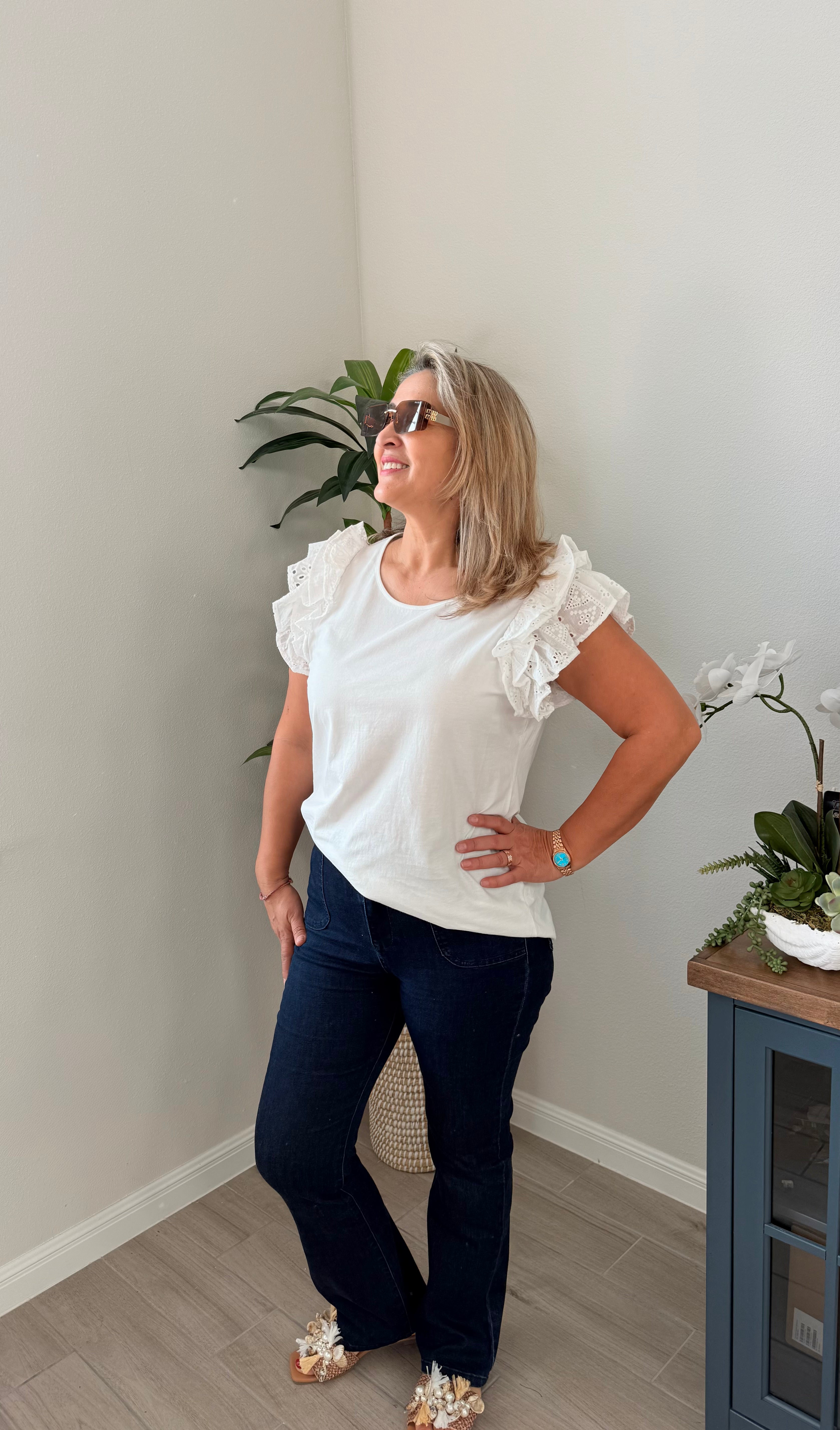 The Ruffle Top