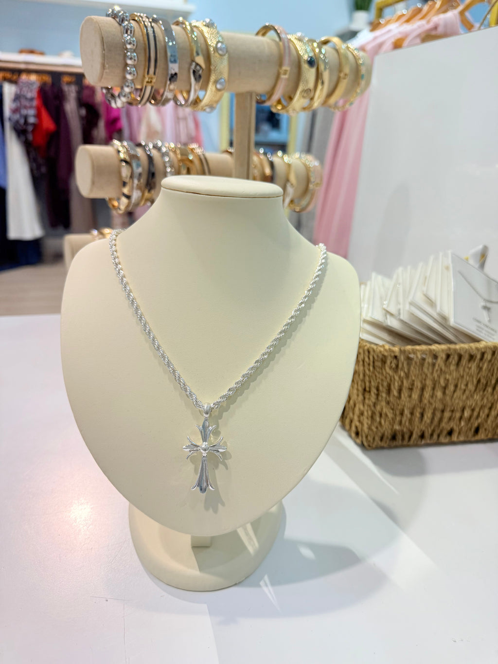 cross necklace
