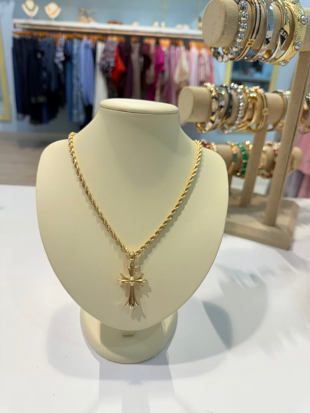 cross necklace