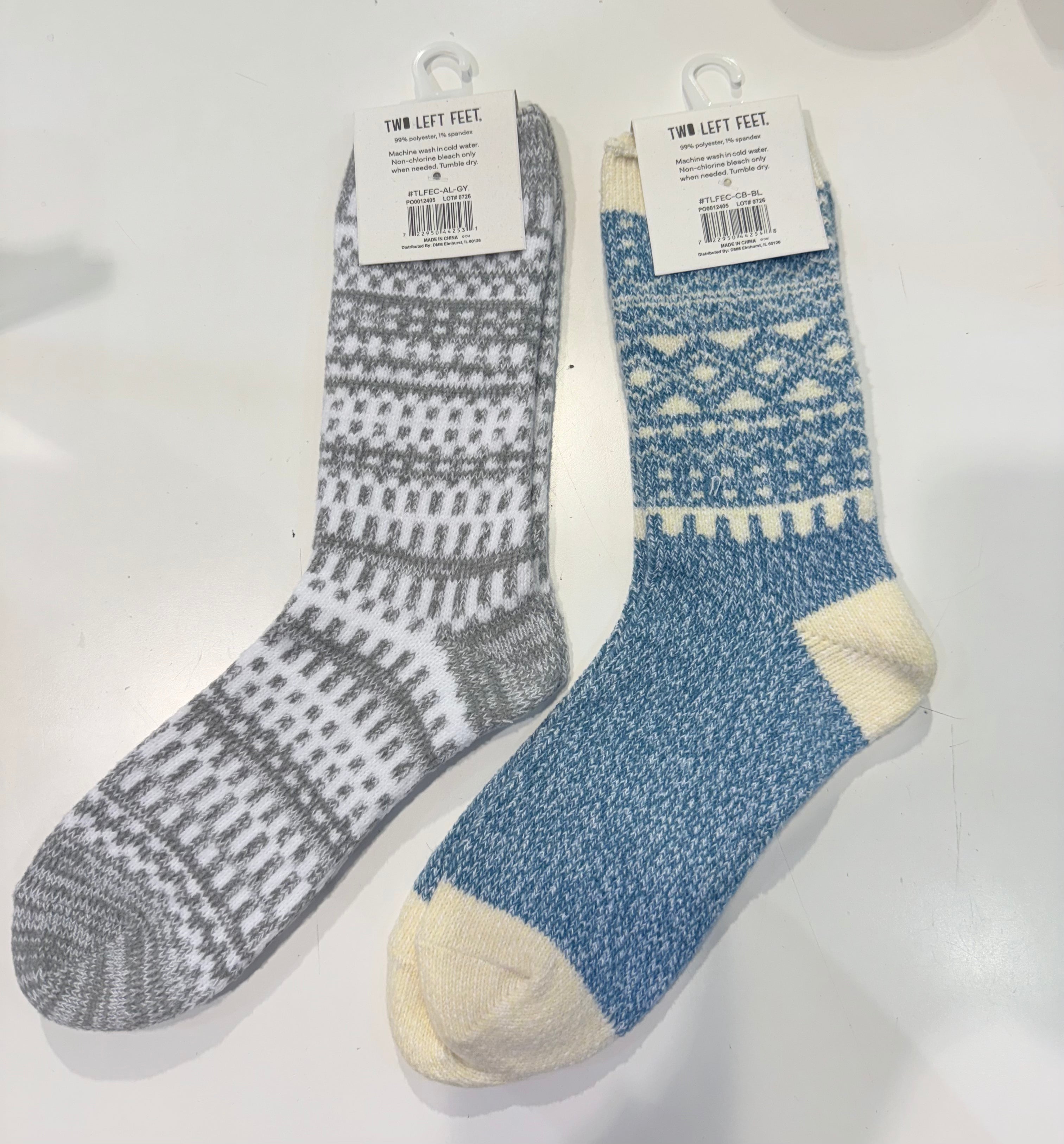 fluffy socks