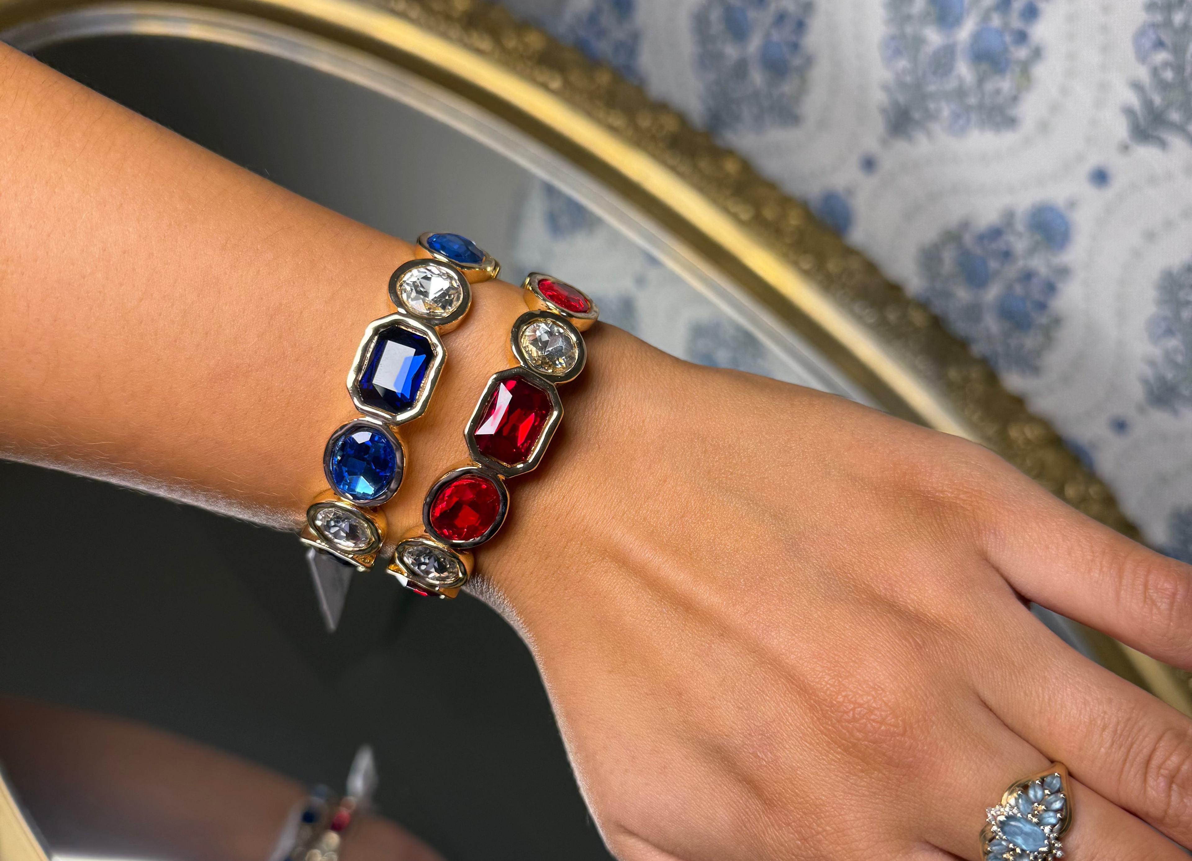 crystal stretch bracelet