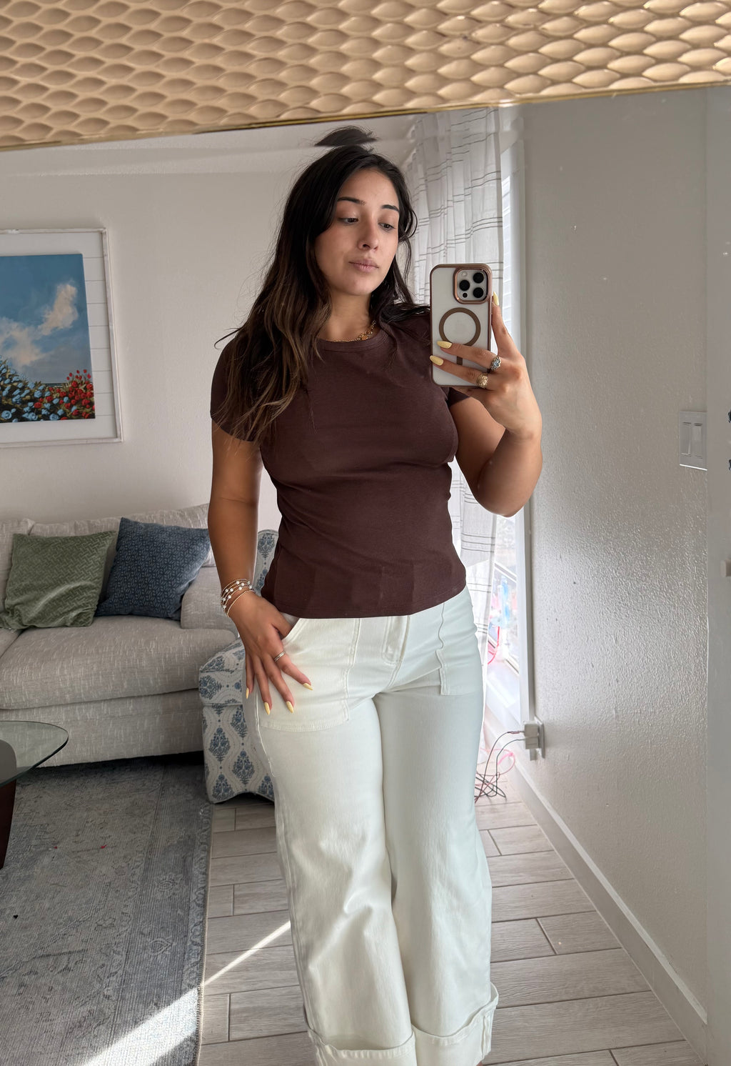 Basic short sleeve shirt