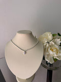 elegant teardrop pendant necklace