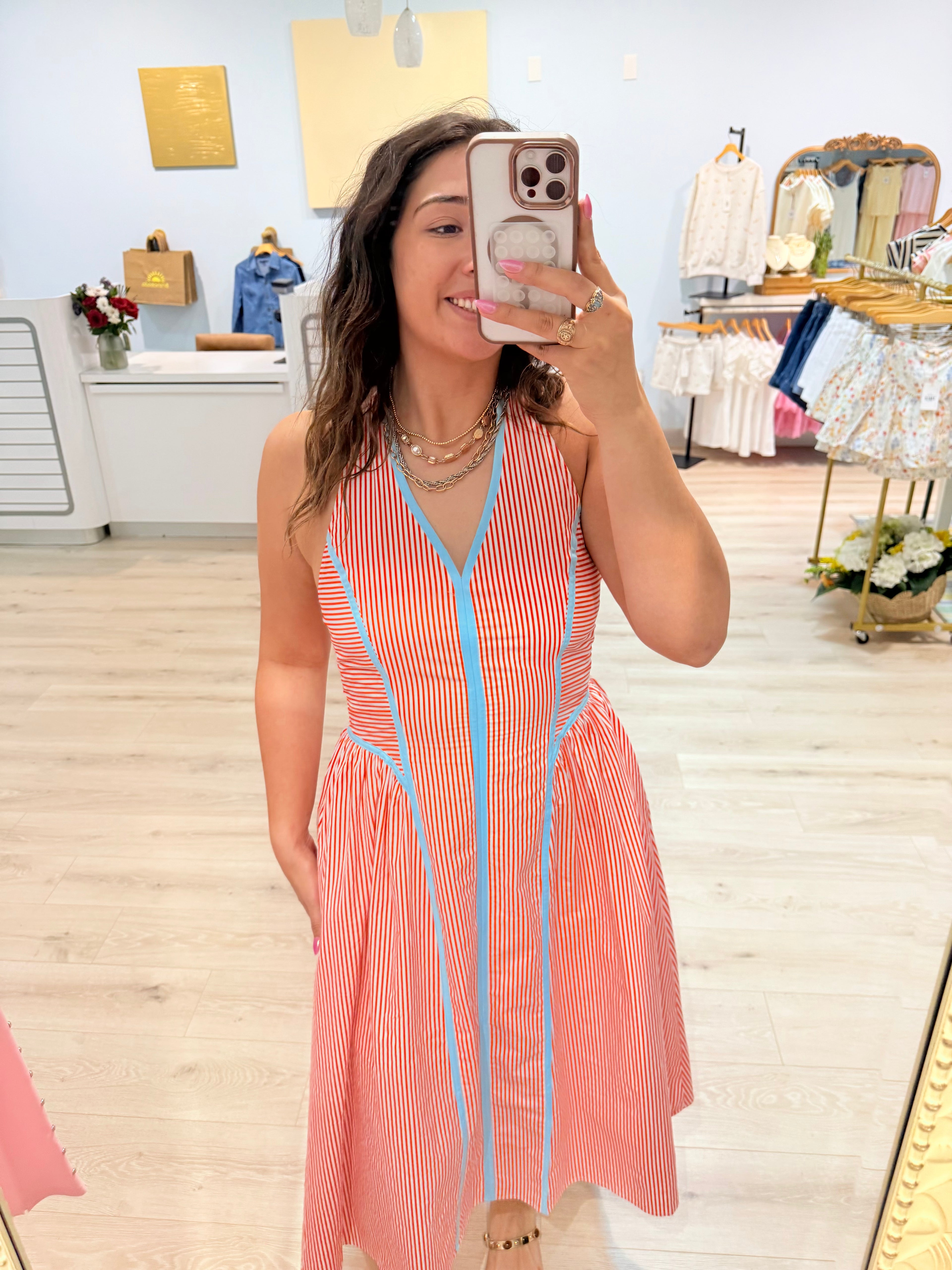 clubhouse halter top dress