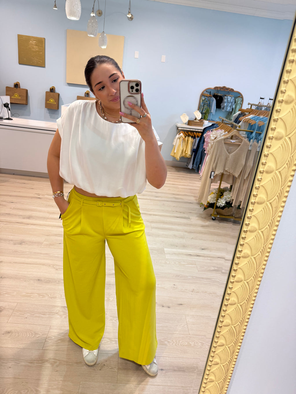 sophisticated straight leg pants