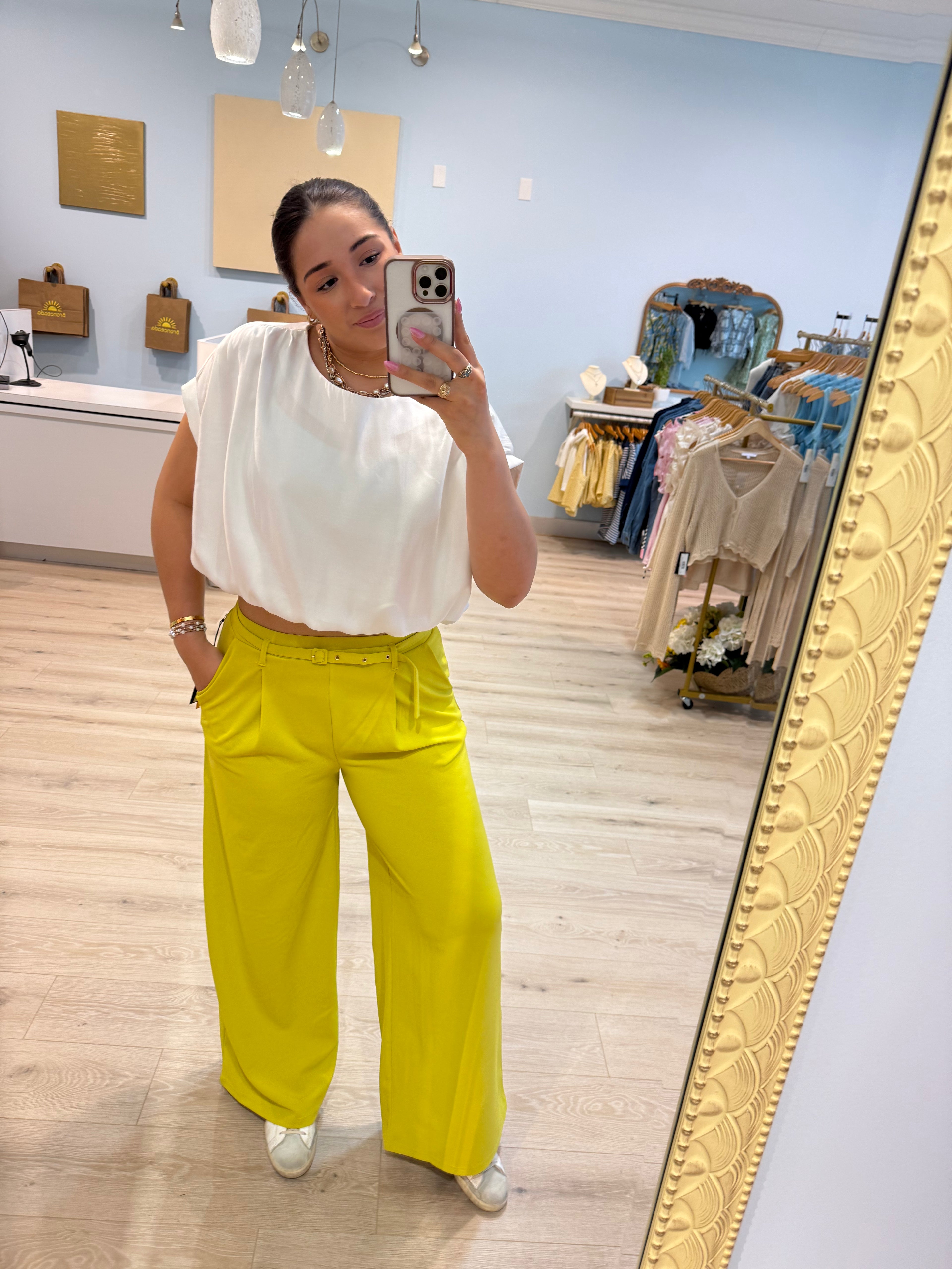sophisticated straight leg pants
