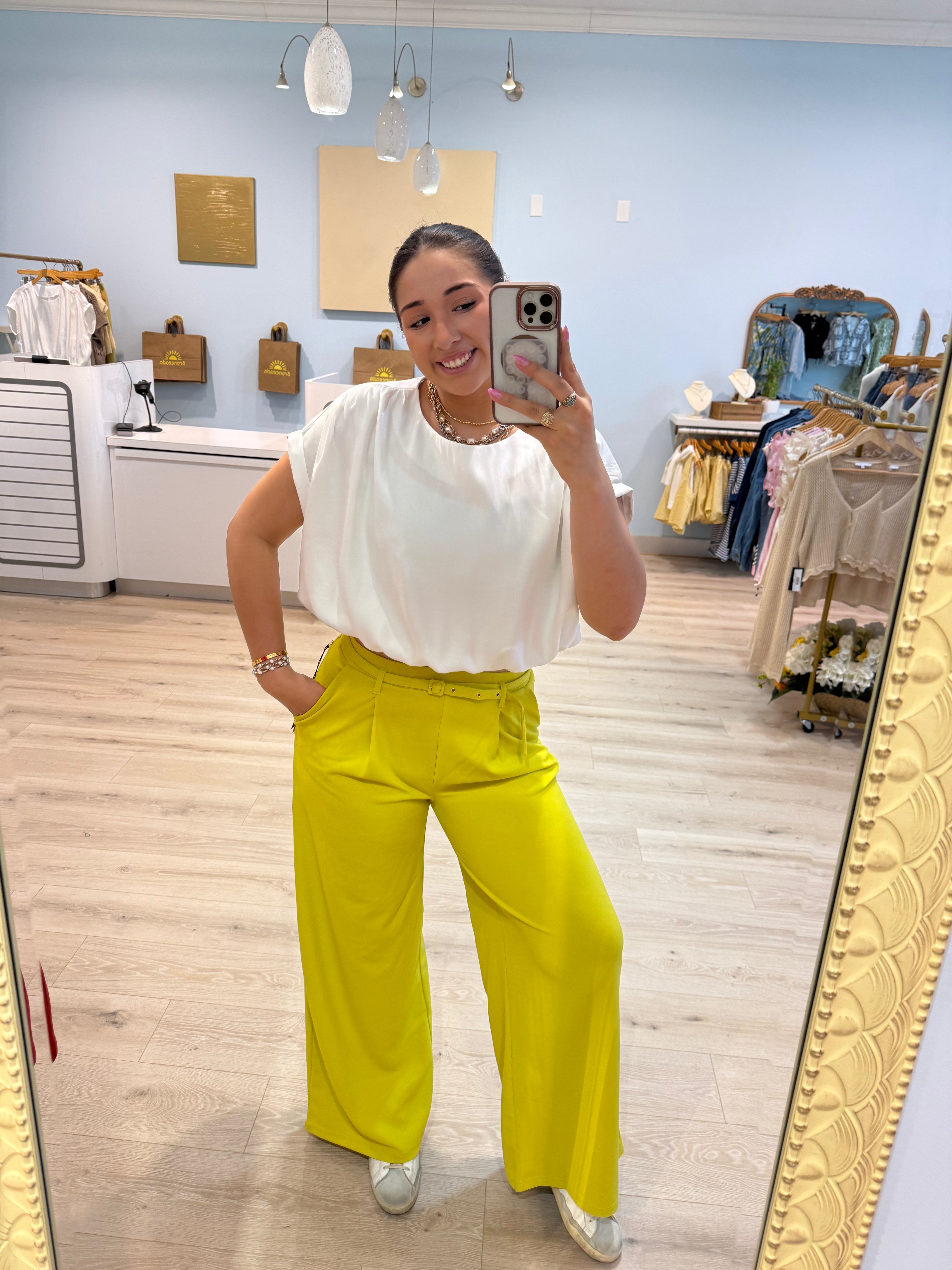 sophisticated straight leg pants