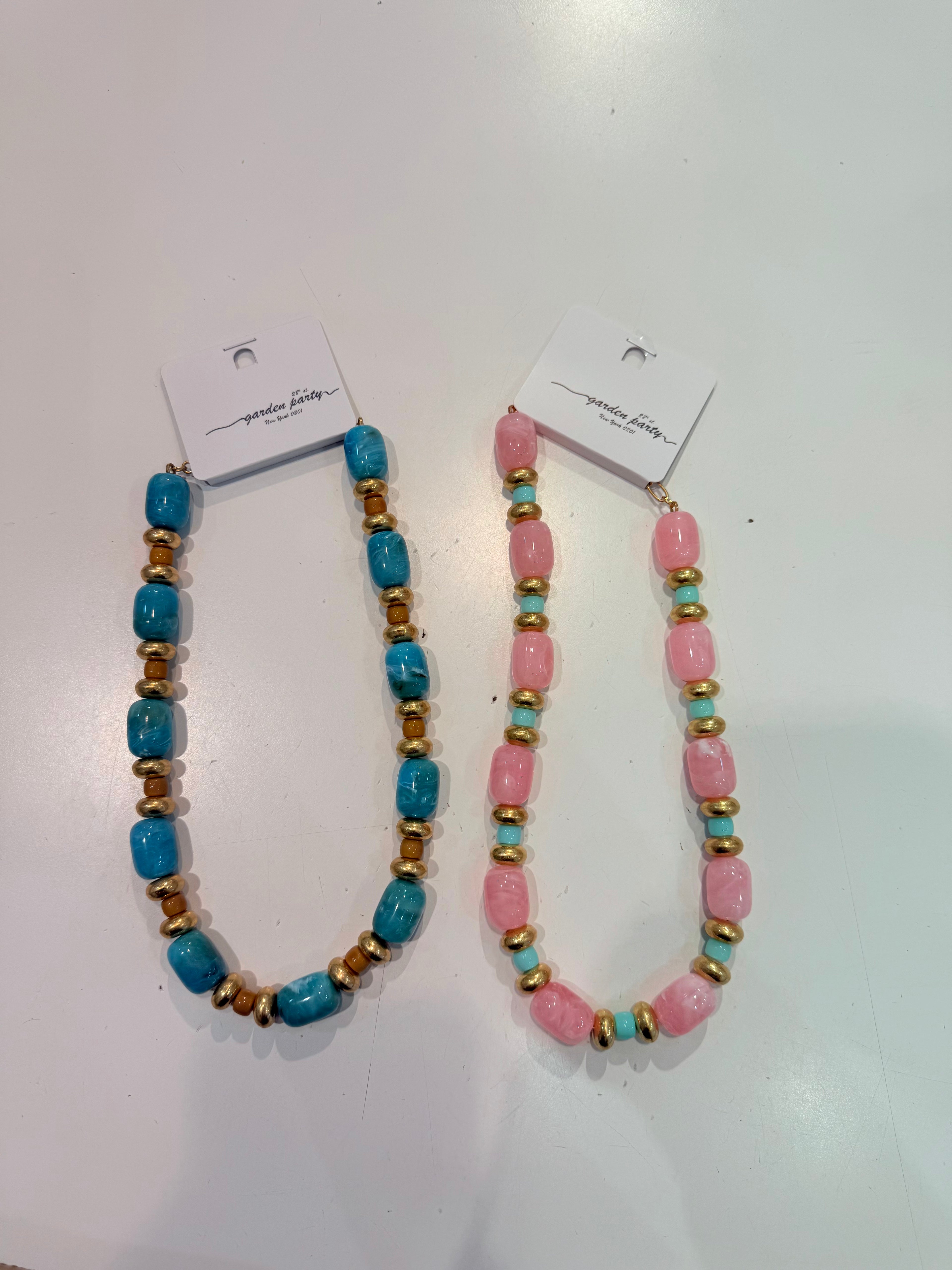 beaded necklace