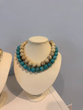 chunky bead necklace