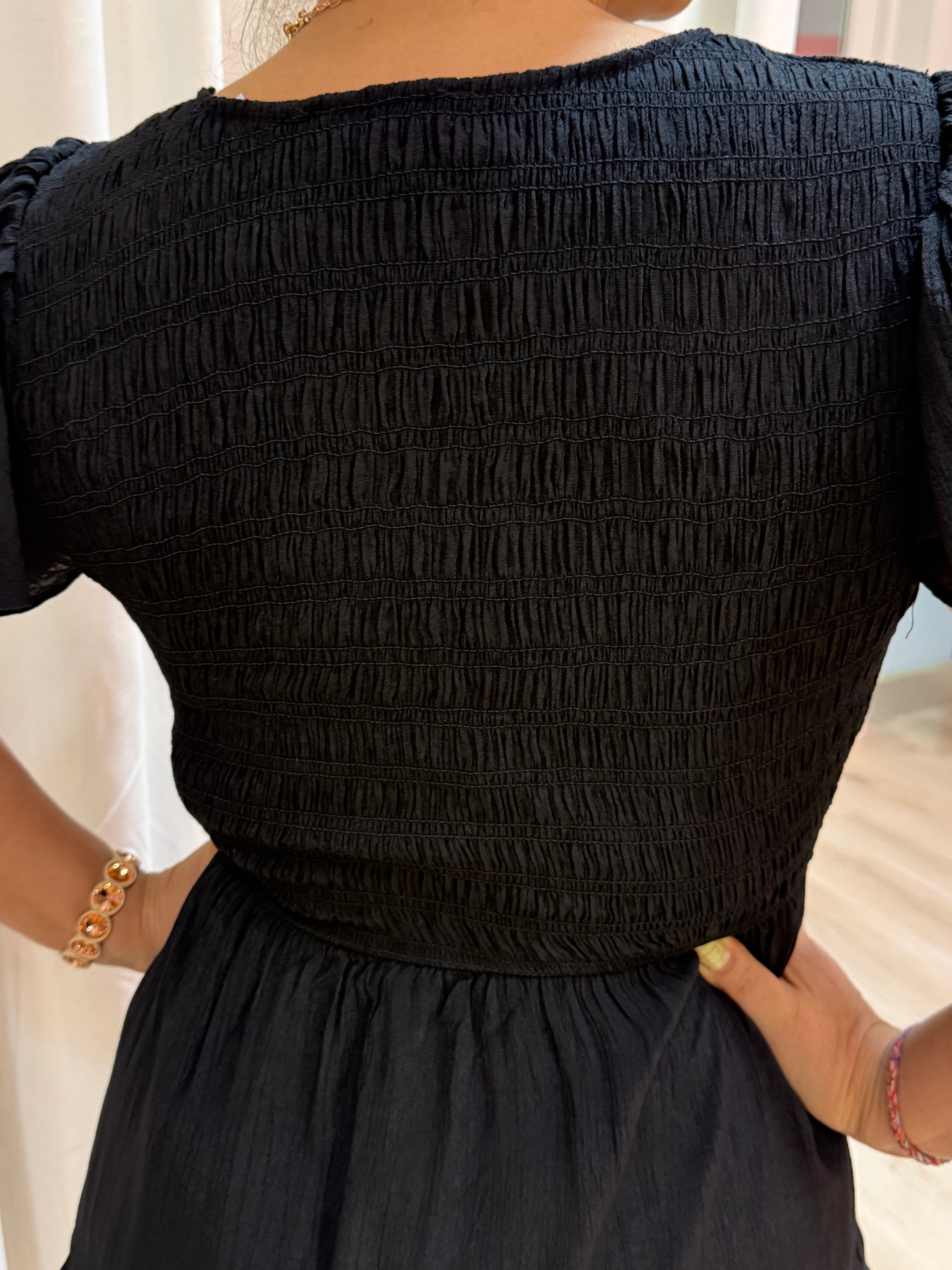 plus size black dress
