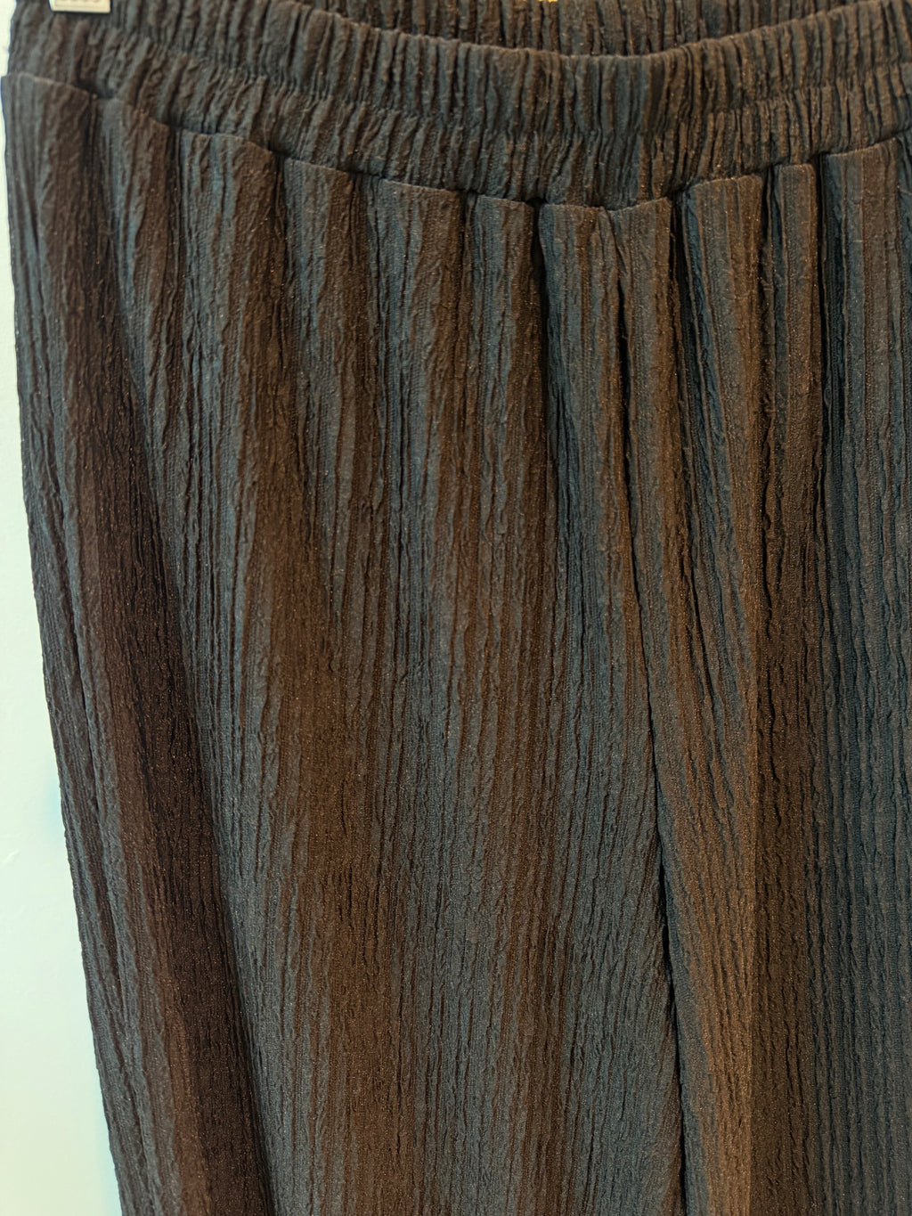ribbed straight leg pants