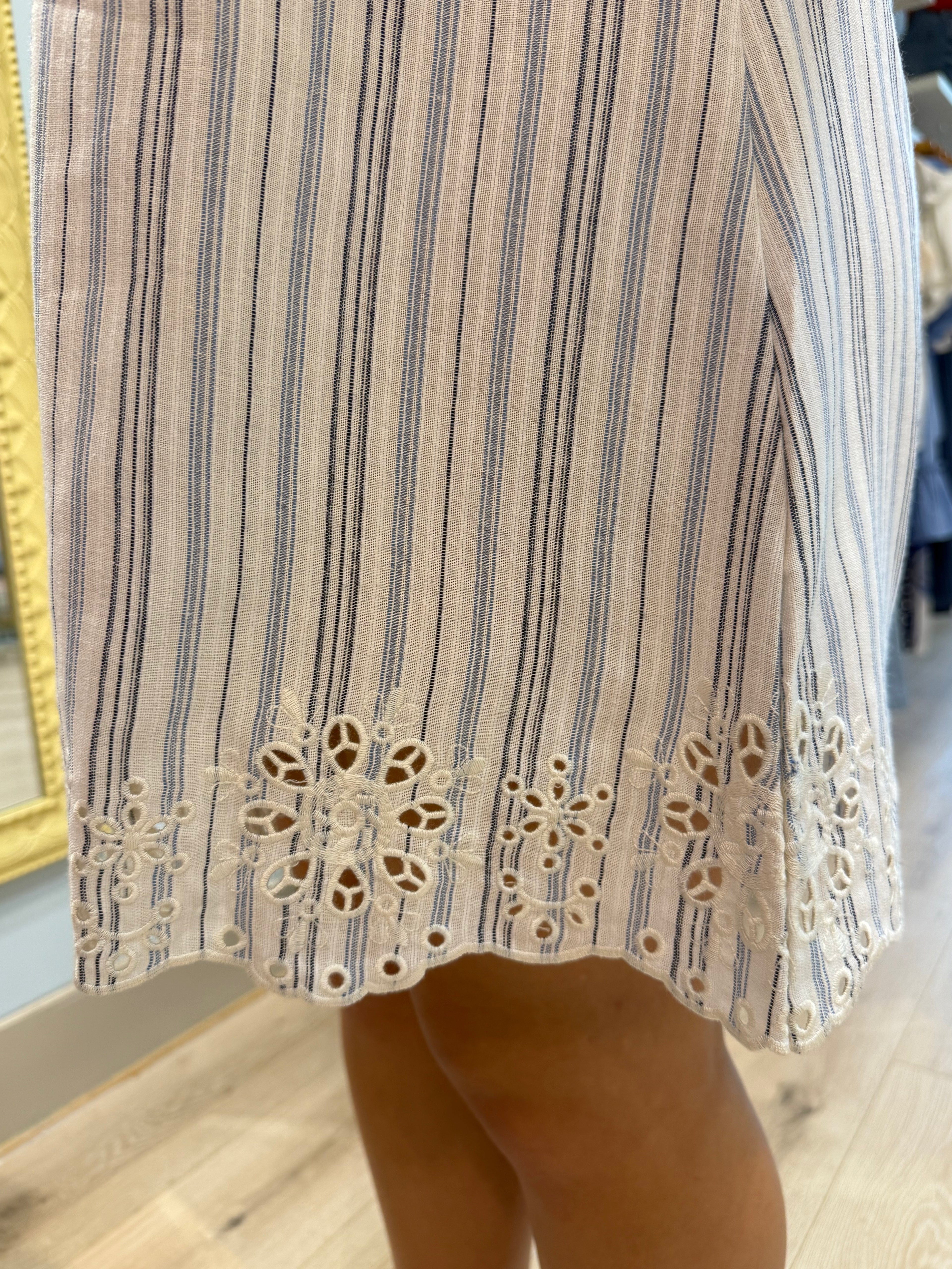 summer embroidered dress