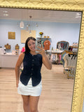 dark denim vest