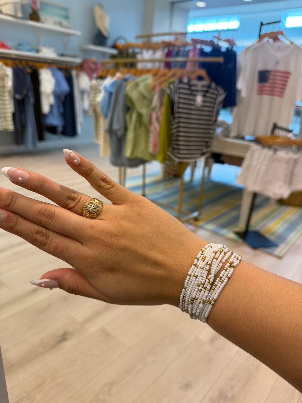dainty beaded bracelete 12 pack