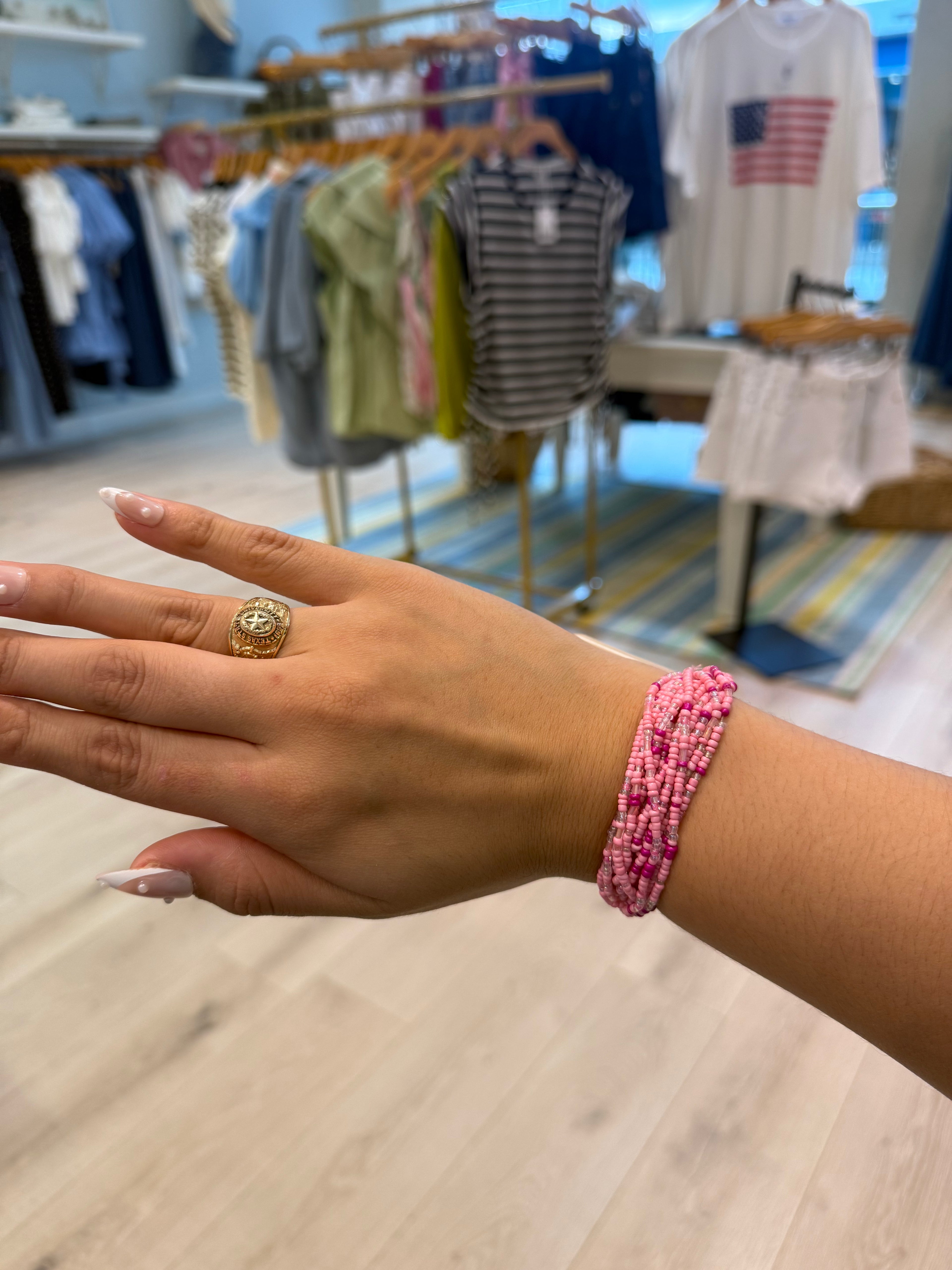 dainty beaded bracelete 12 pack