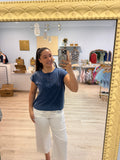 cotton button down t shirt