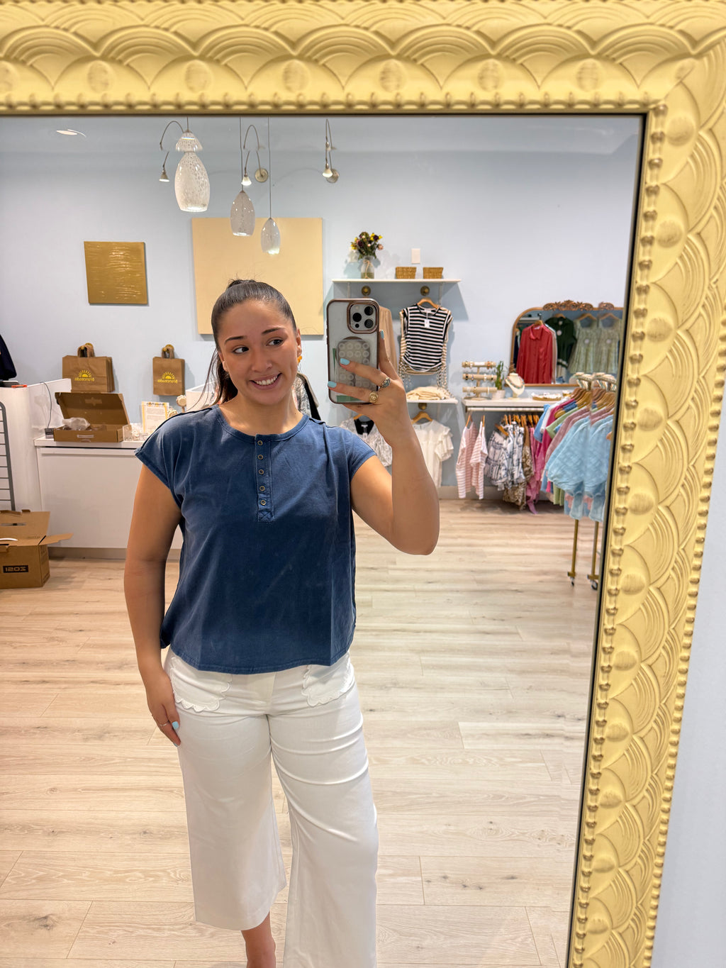 cotton button down t shirt