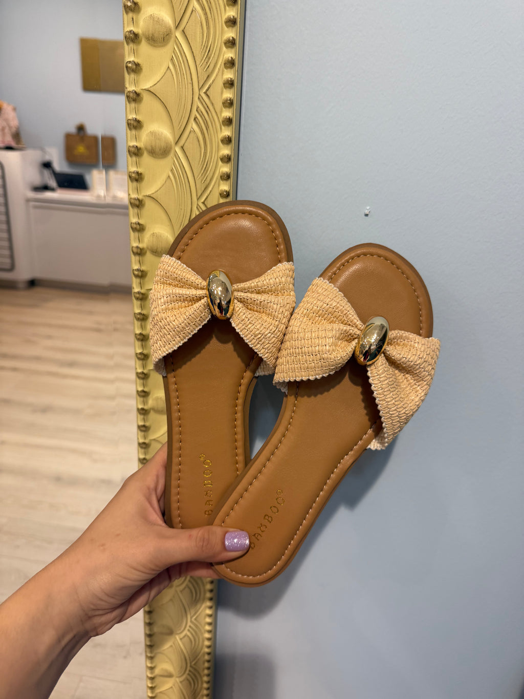 natural woven sandals