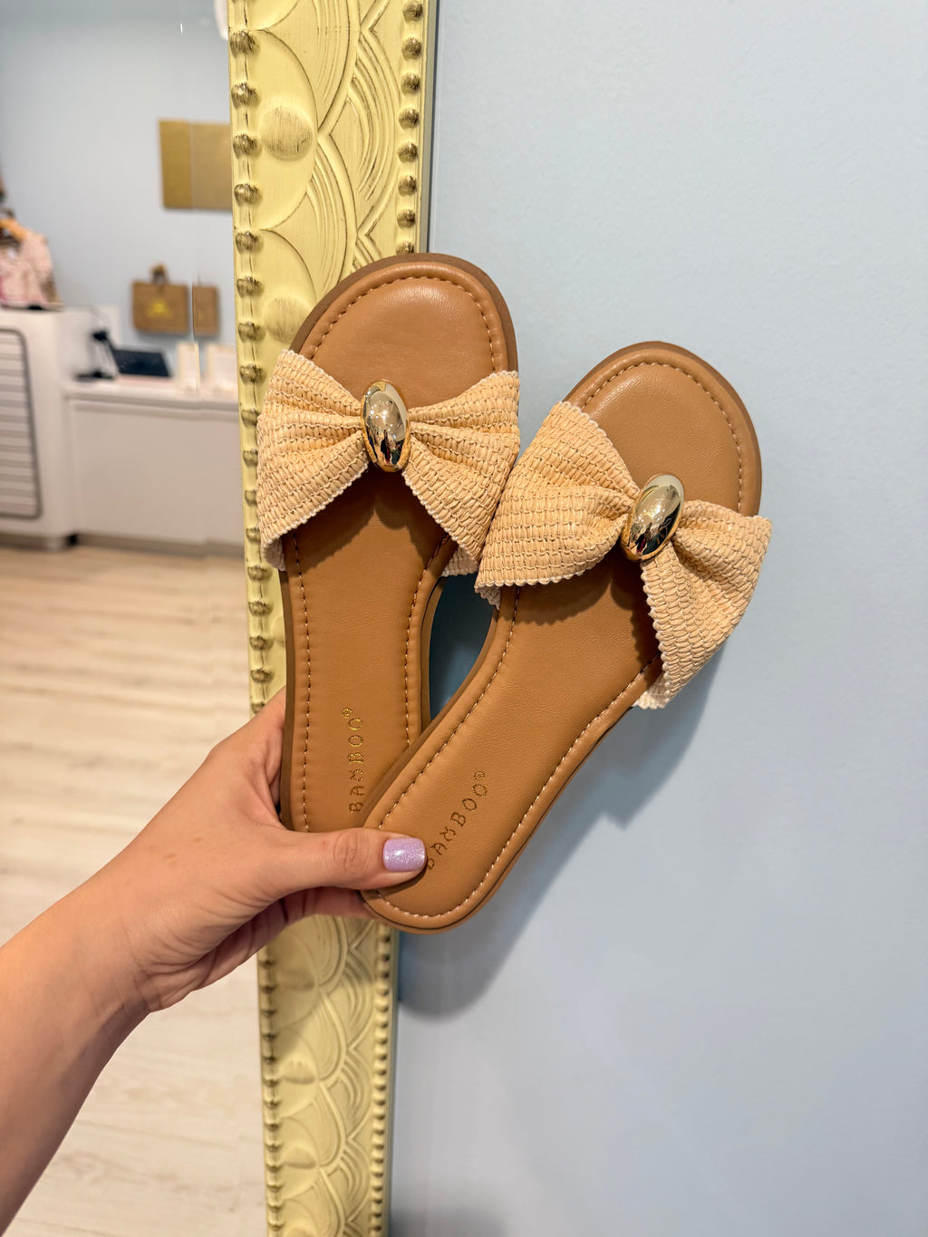 natural woven sandals