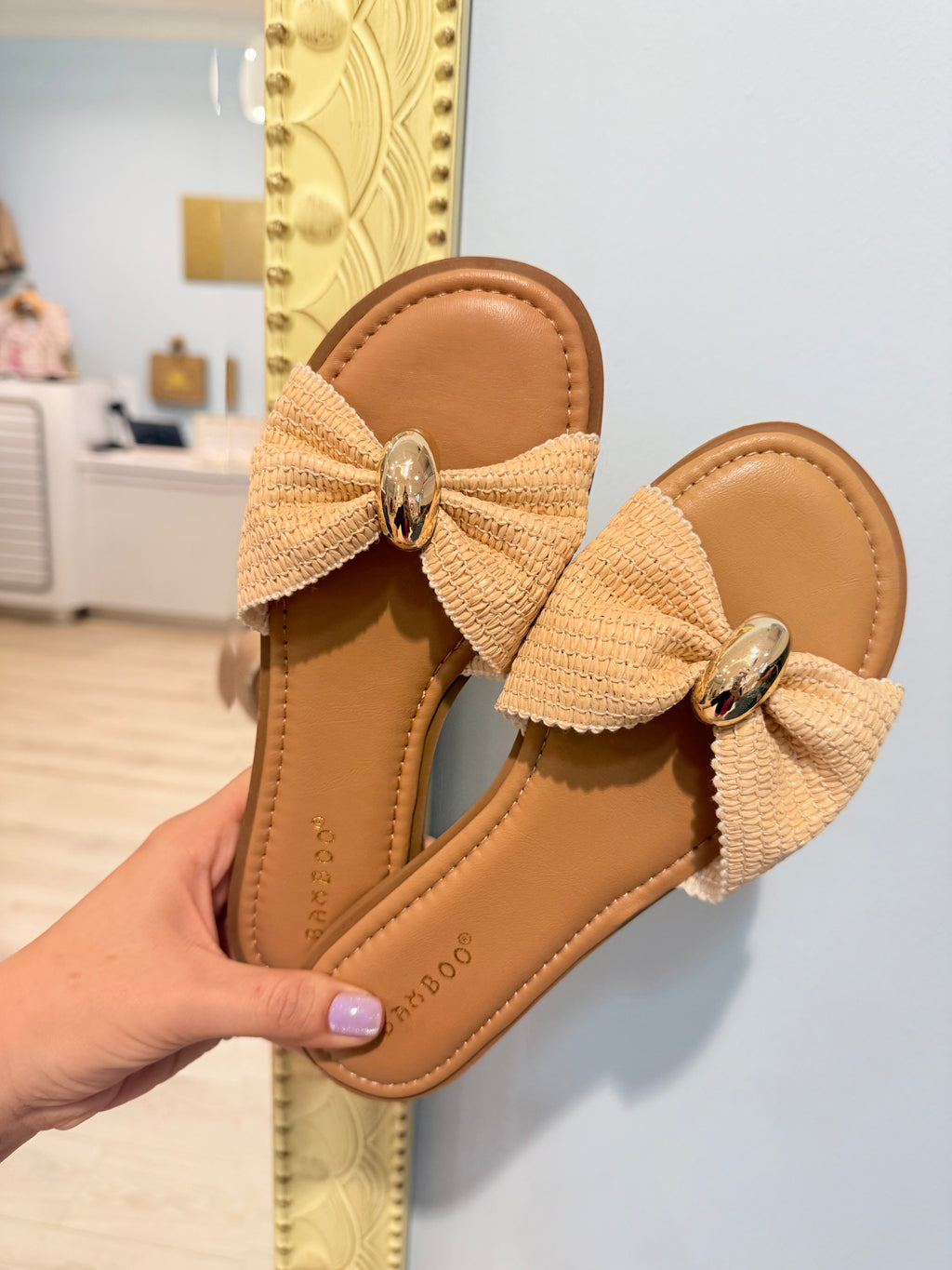 natural woven sandals