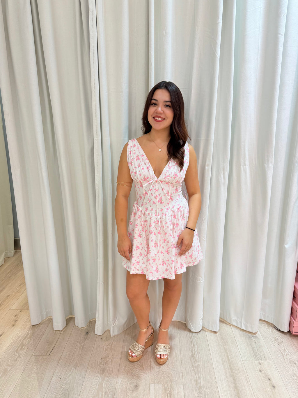 sunshine floral dress