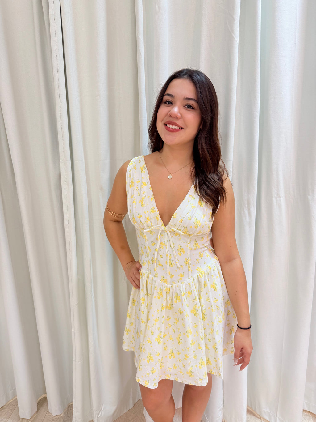 sunshine floral dress