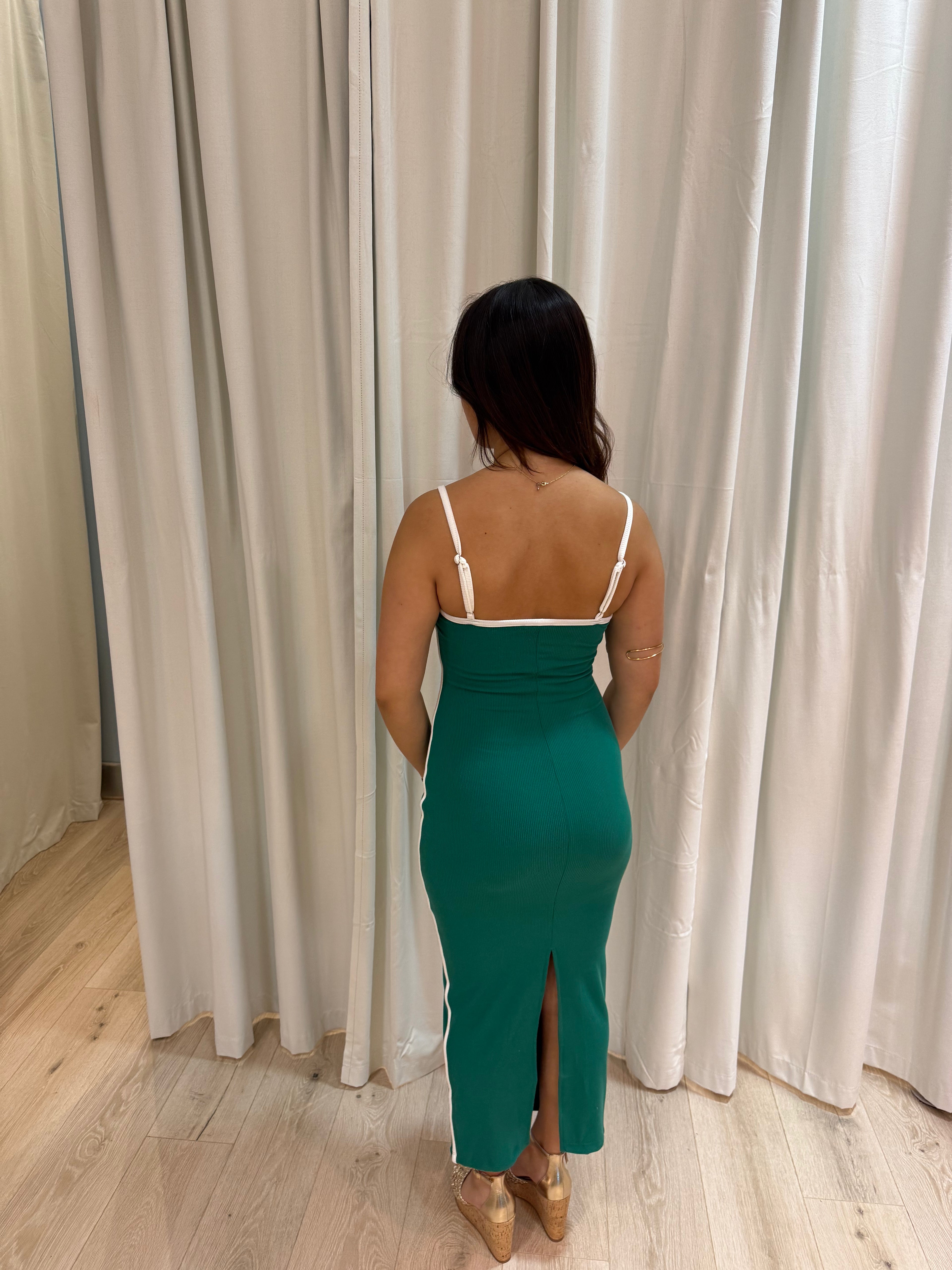 Two tone Maxi dress