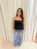 eyelet tube top