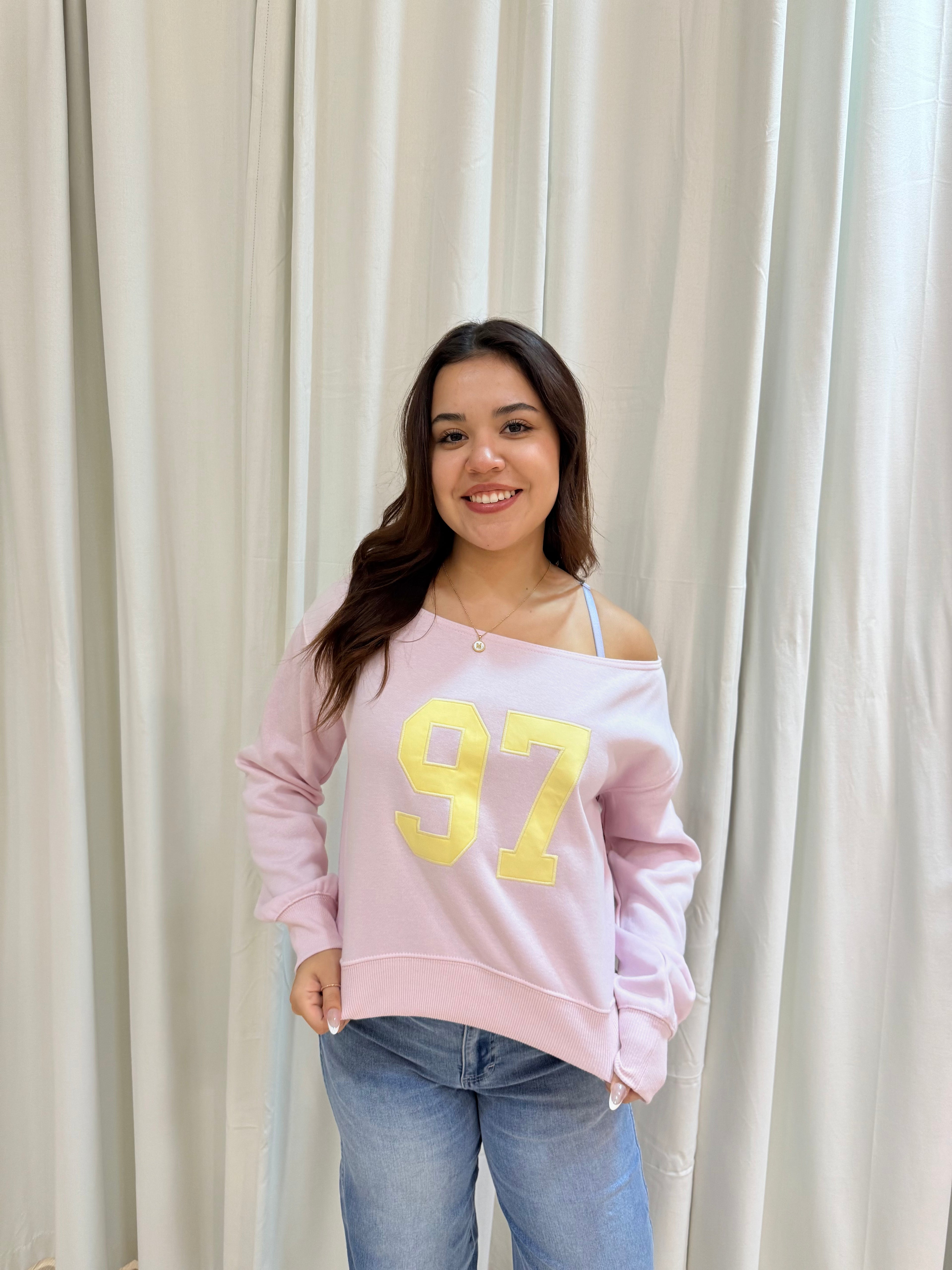 off the shoulder sweater shirt